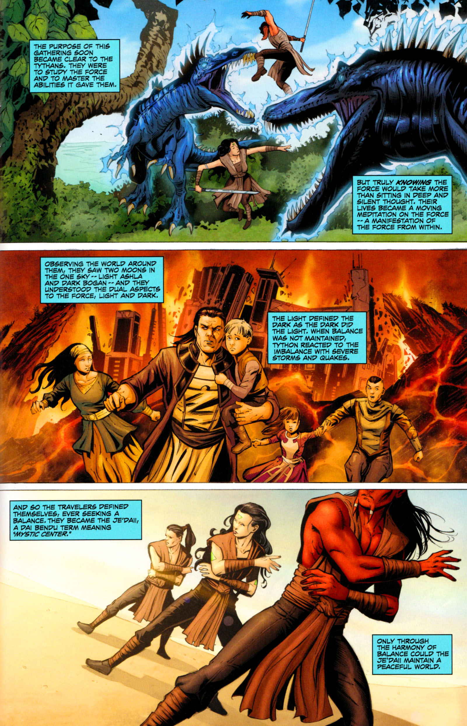 Read online Star Wars: Dawn Of The Jedi - Force Storm comic -  Issue #1 - 12