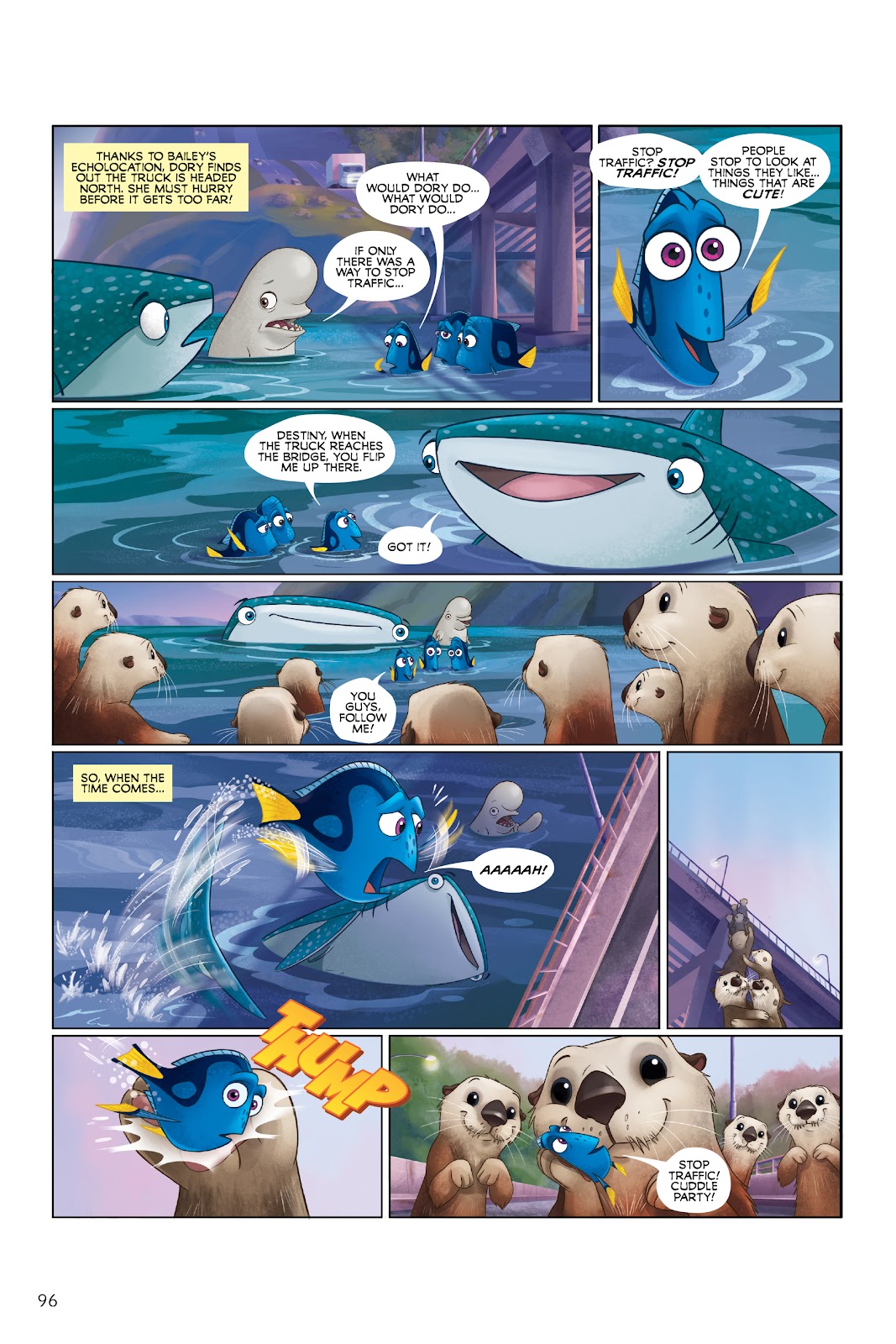 Disney/PIXAR Finding Nemo and Finding Dory: The Story of the Movies in Comics issue TPB - Page 96