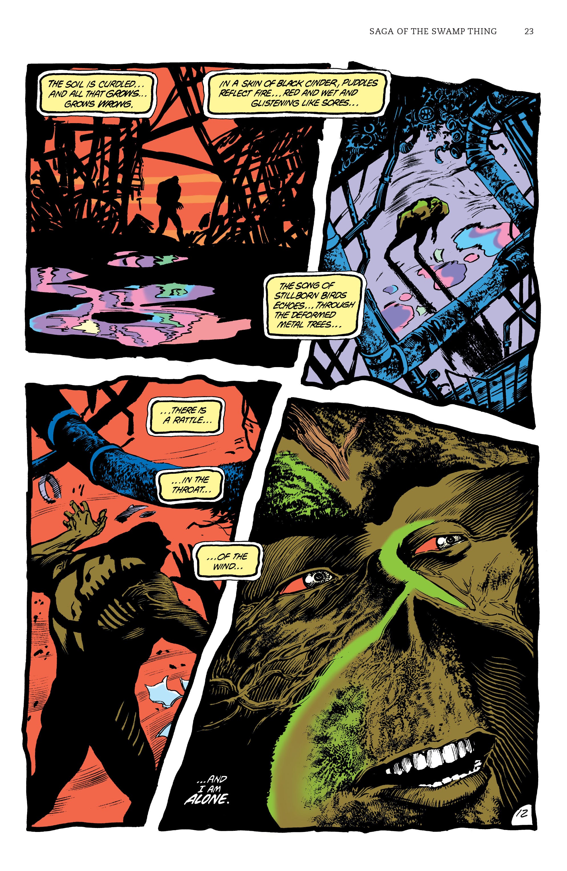 Read online Saga of the Swamp Thing comic -  Issue # TPB 3 (Part 1) - 23