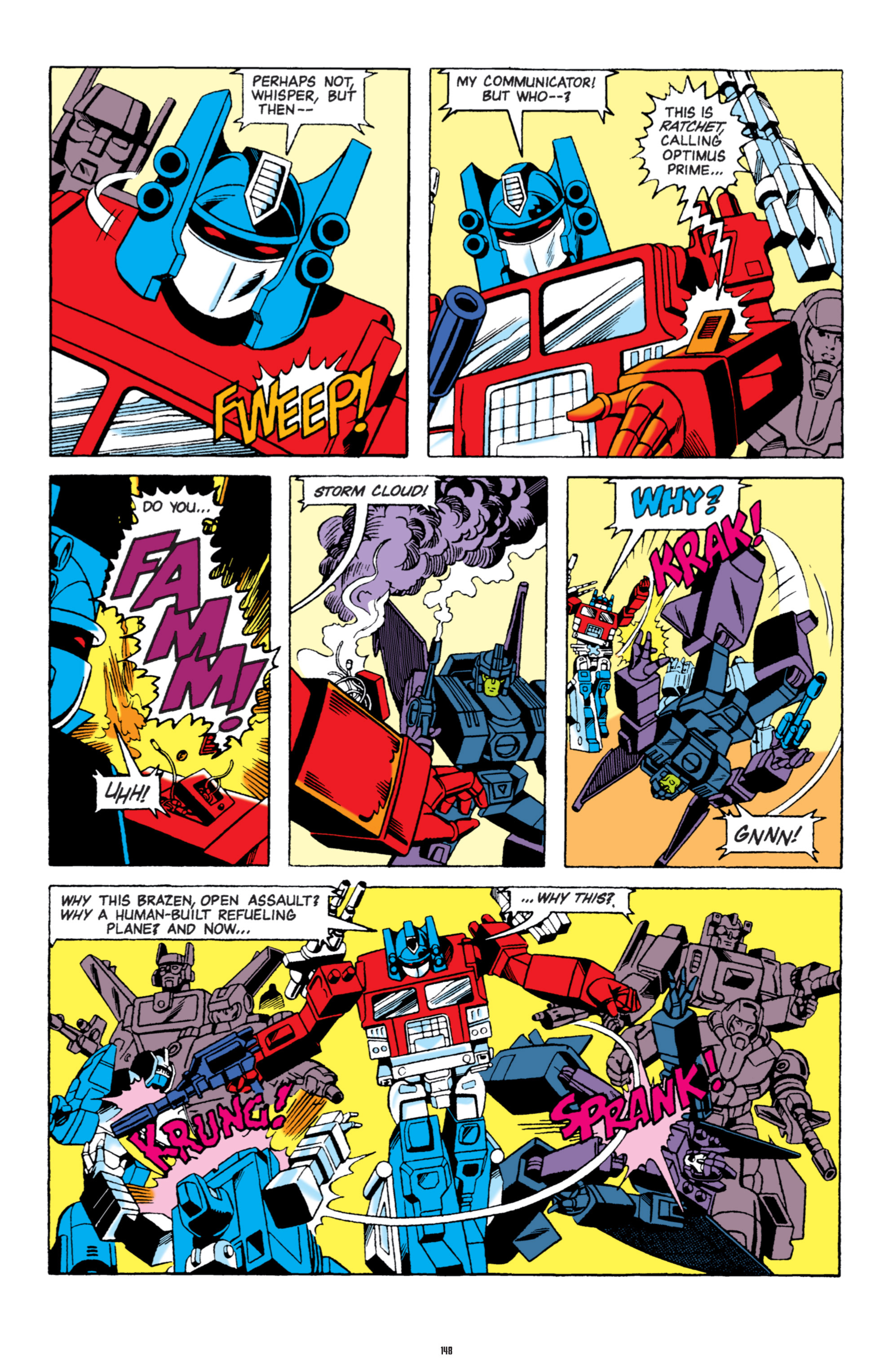 Read online The Transformers Classics comic -  Issue # TPB 5 - 149