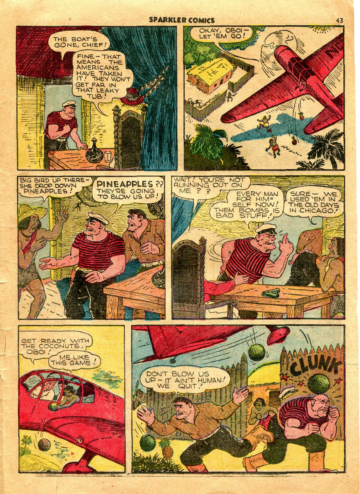 Read online Sparkler Comics comic -  Issue #4 - 44