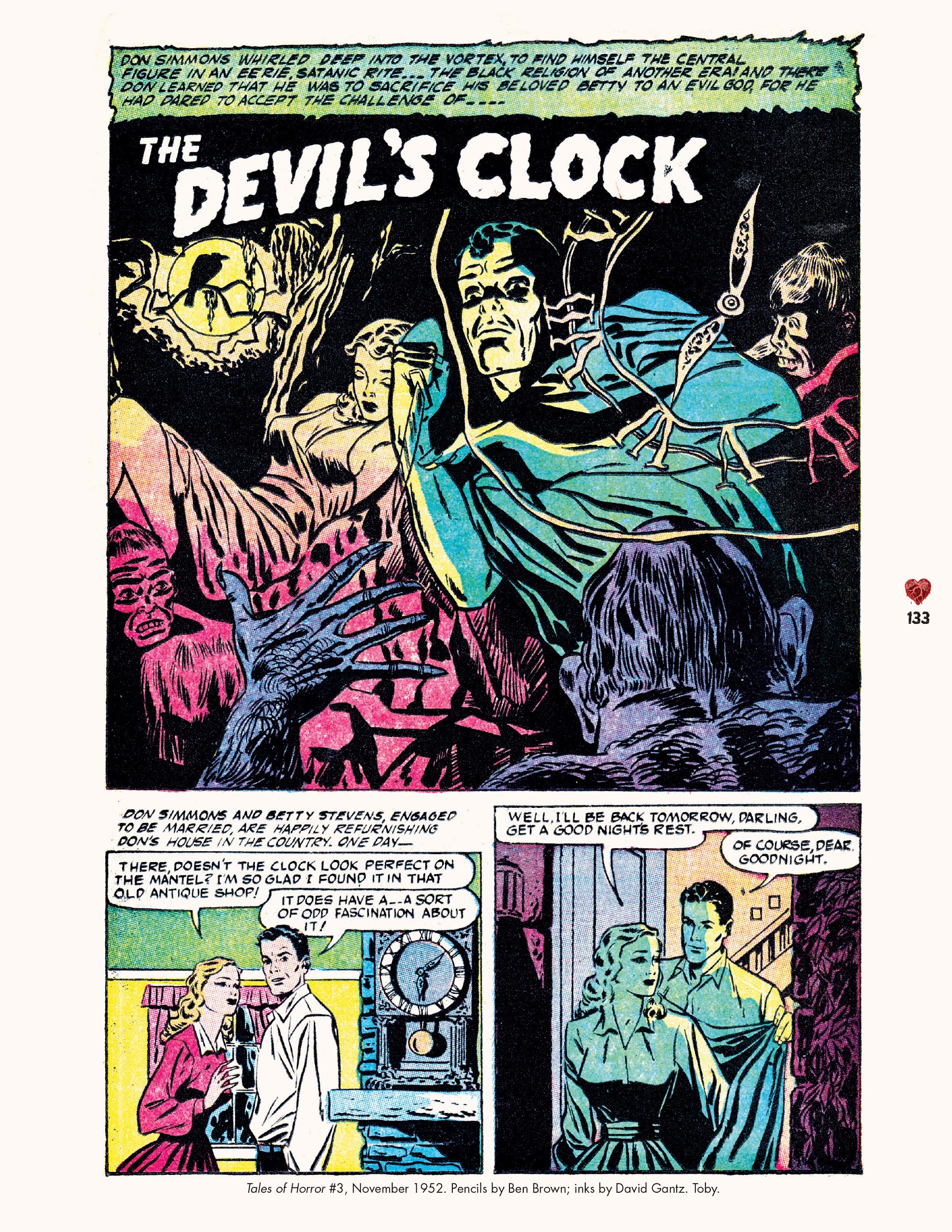 Read online Chilling Archives of Horror Comics comic -  Issue # TPB 20 - 135