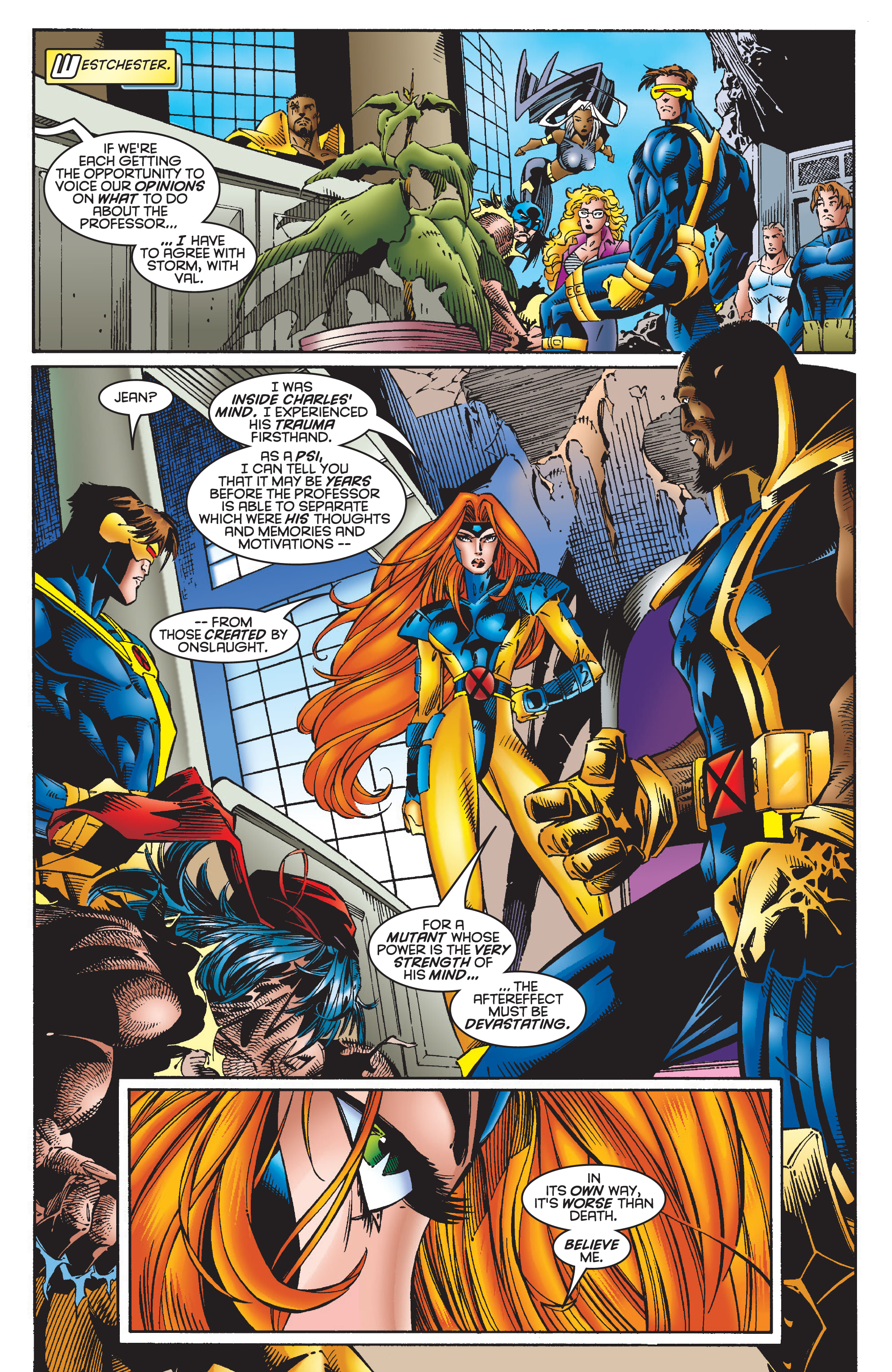 Read online X-Men Milestones: Onslaught comic -  Issue # TPB (Part 5) - 11