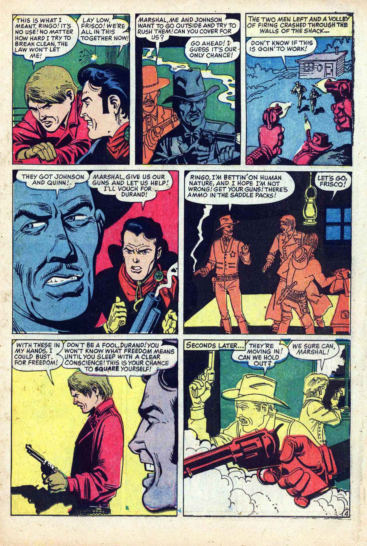 Read online Ringo Kid comic -  Issue #18 - 19