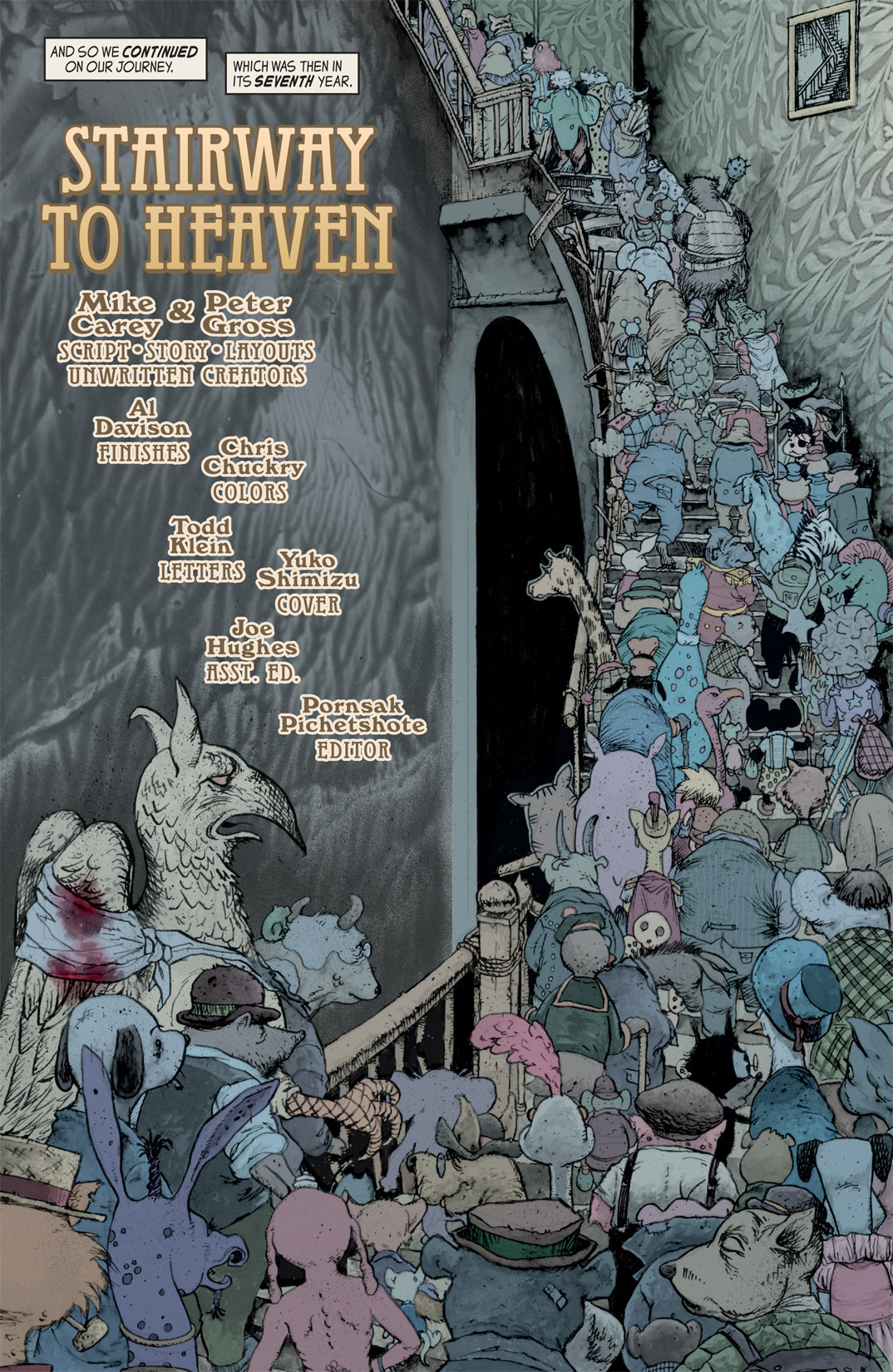 Read online The Unwritten comic -  Issue #24 - 3