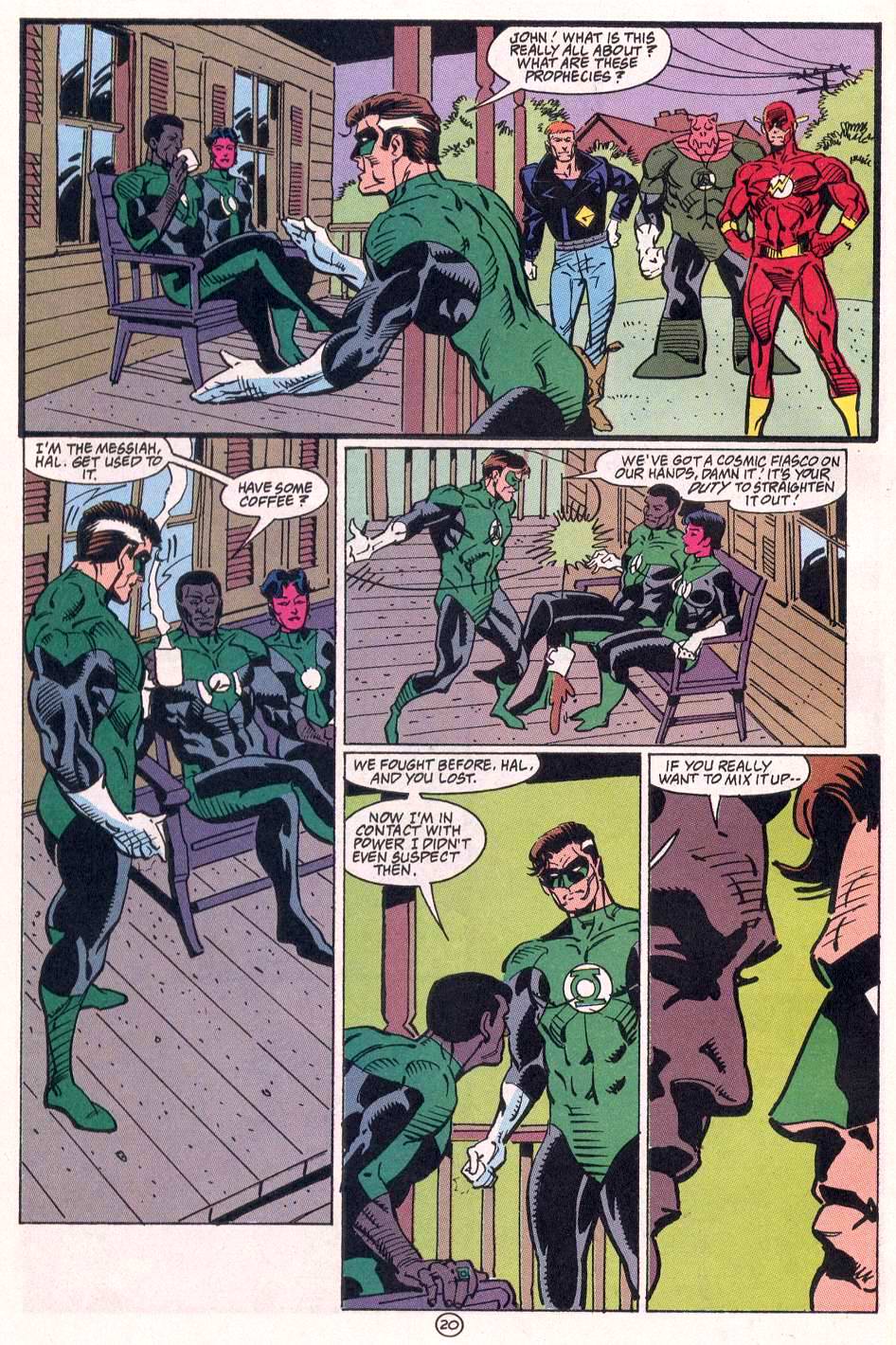 Read online Green Lantern: Mosaic comic -  Issue #17 - 21