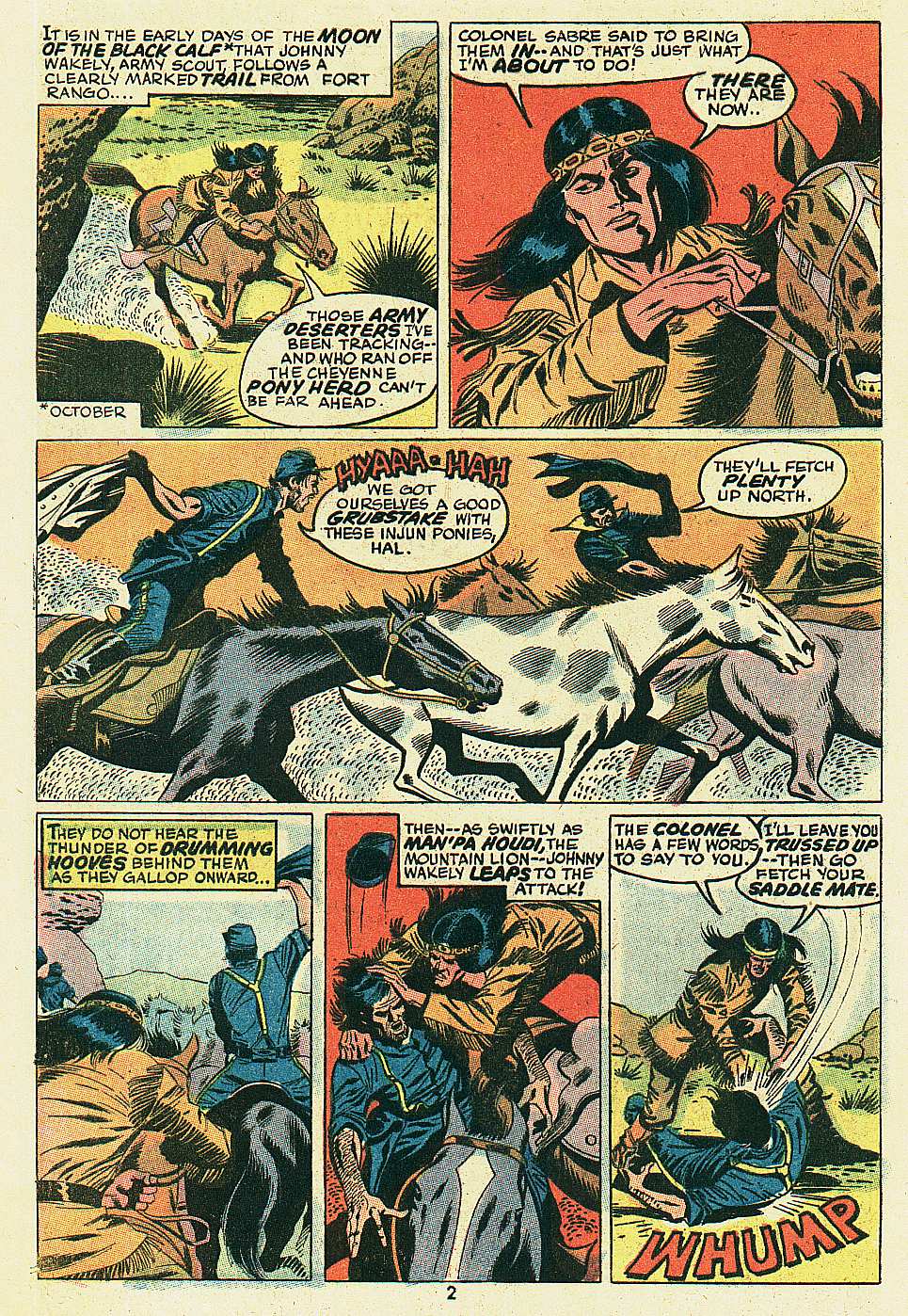 Read online Red Wolf (1972) comic -  Issue #6 - 3