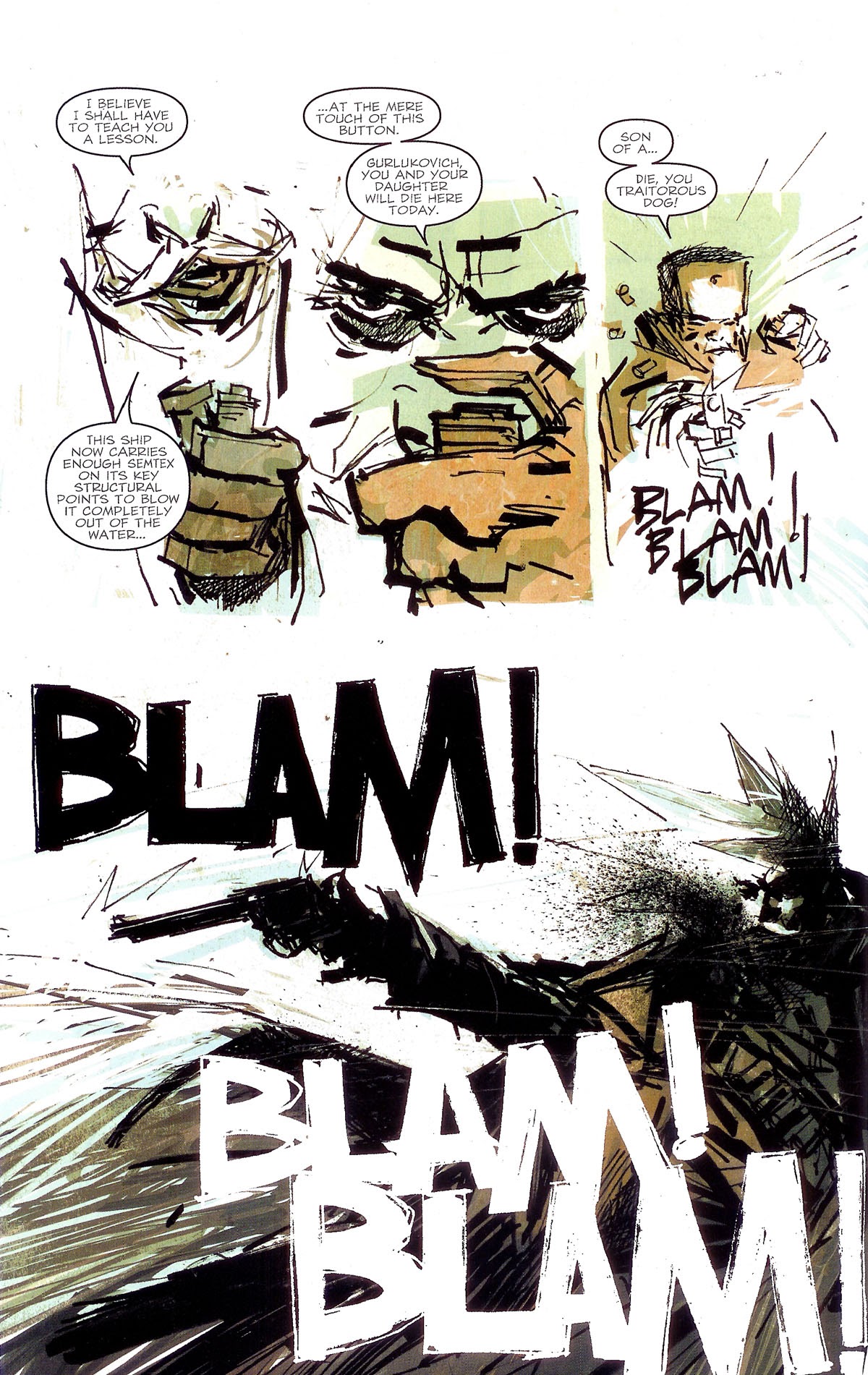 Read online Metal Gear Solid: Sons of Liberty comic -  Issue #6 - 15