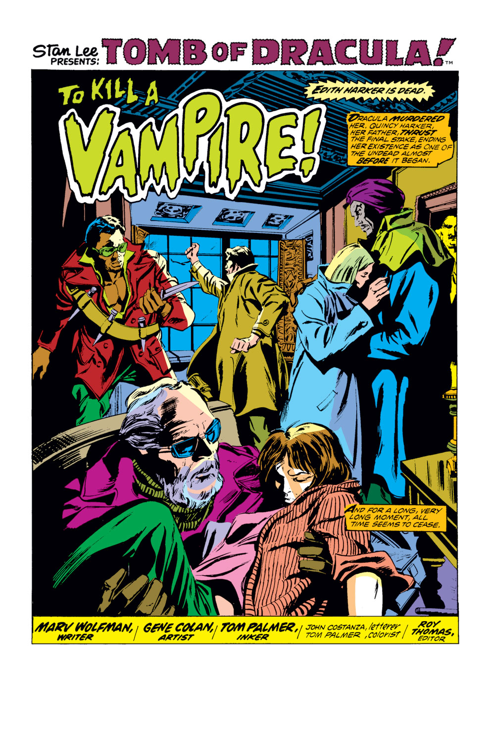 Read online Tomb of Dracula (1972) comic -  Issue #13 - 2