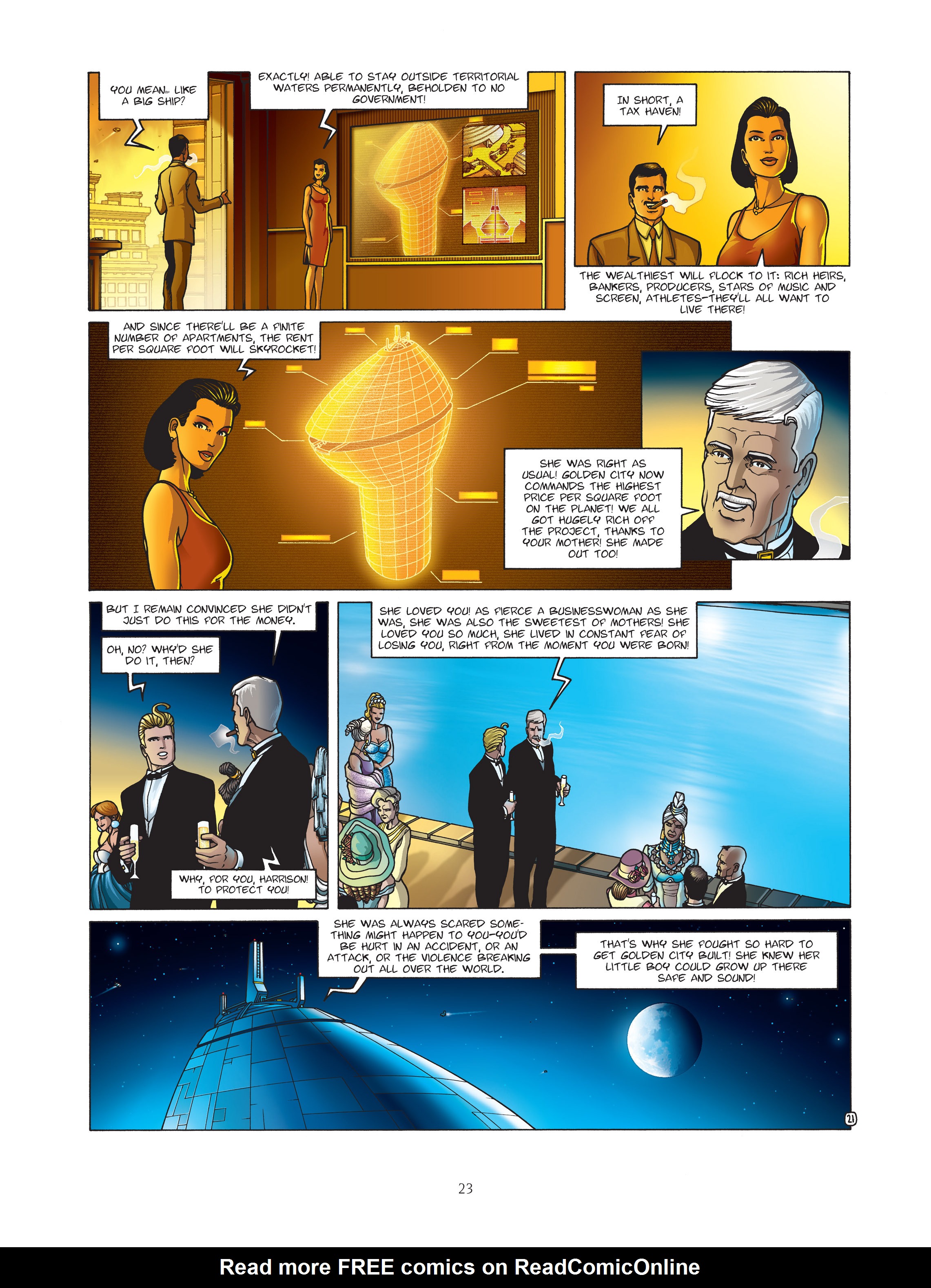 Read online Golden City comic -  Issue #3 - 23