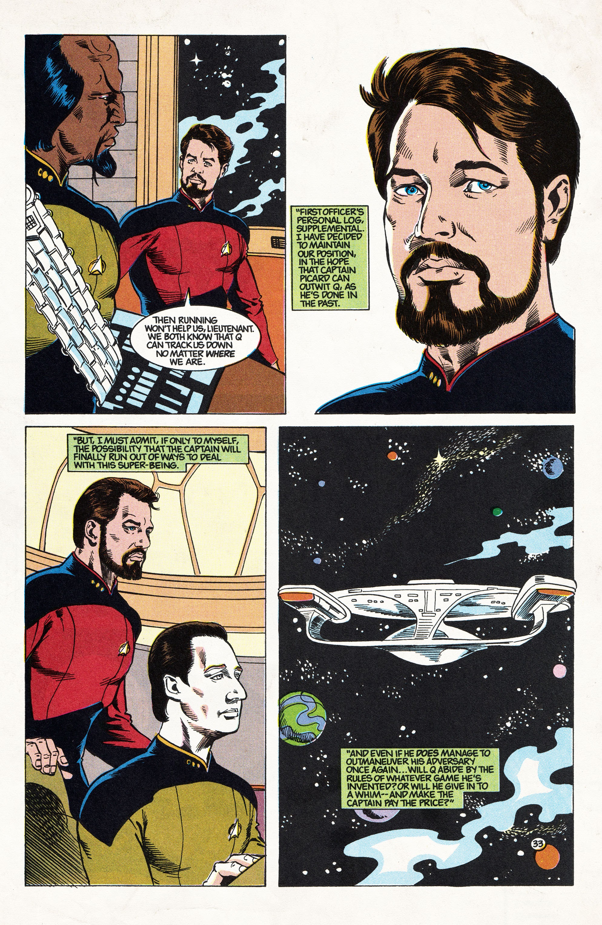 Read online Star Trek: The Next Generation: The Gift Facsimile Edition comic -  Issue # TPB - 35