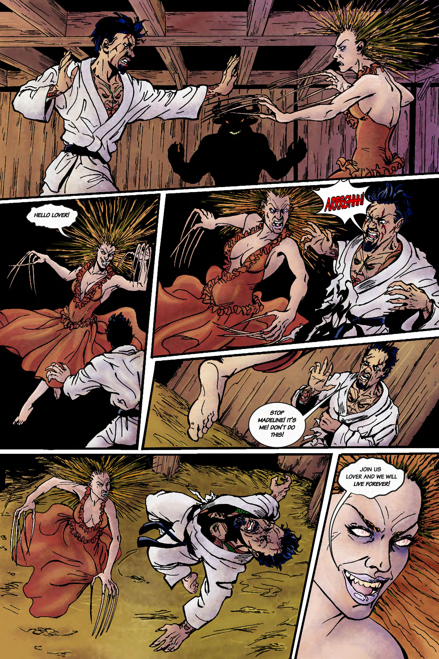 Read online Kung Fu Satanist comic -  Issue #2 - 20