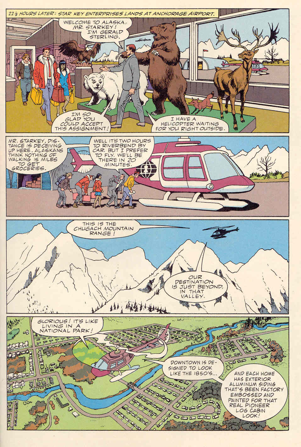 Read online Steelgrip Starkey comic -  Issue #3 - 5