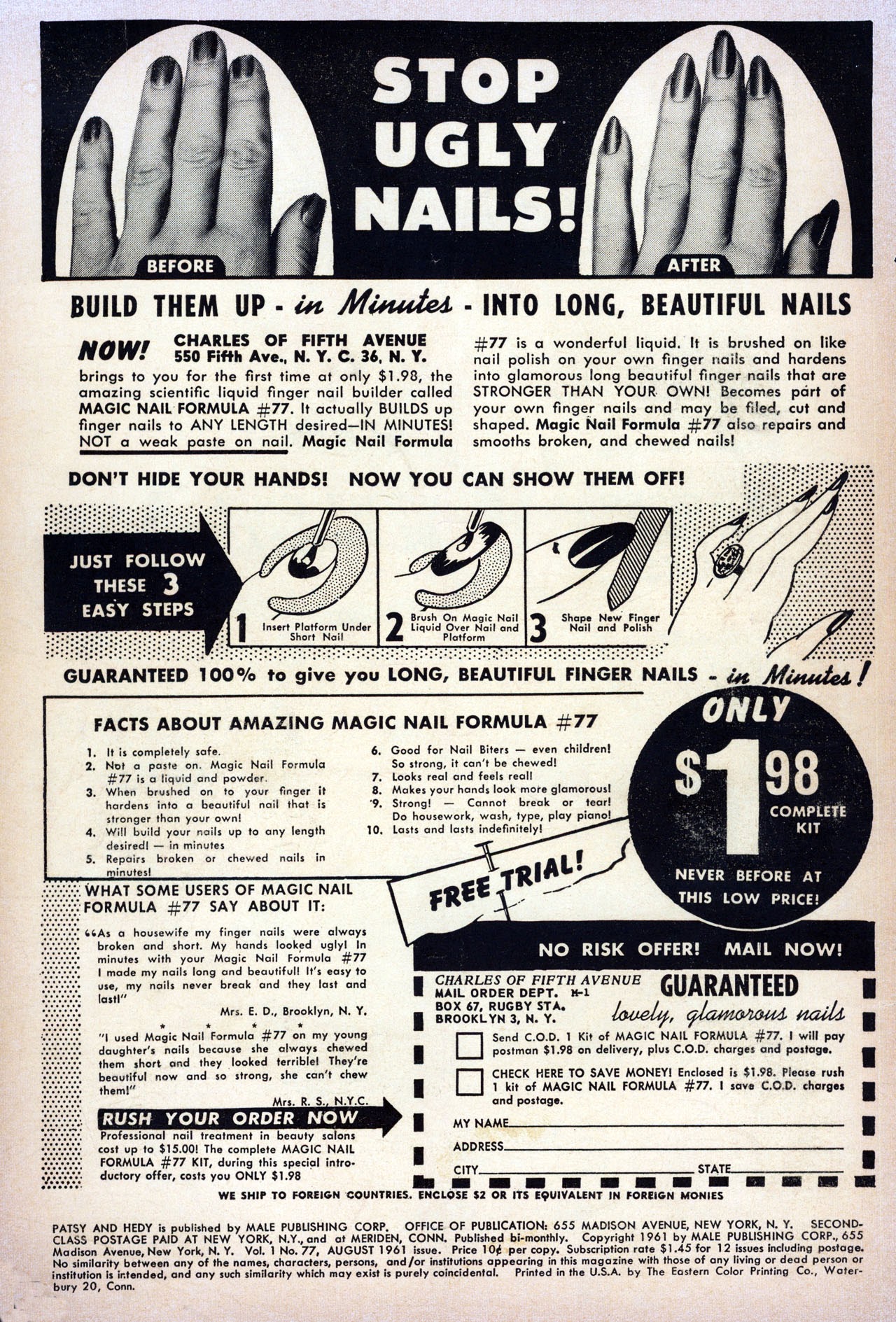 Read online Patsy and Hedy comic -  Issue #77 - 2