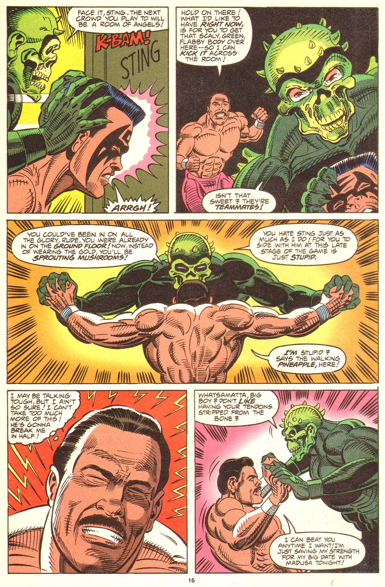 Read online WCW World Championship Wrestling comic -  Issue #11 - 17
