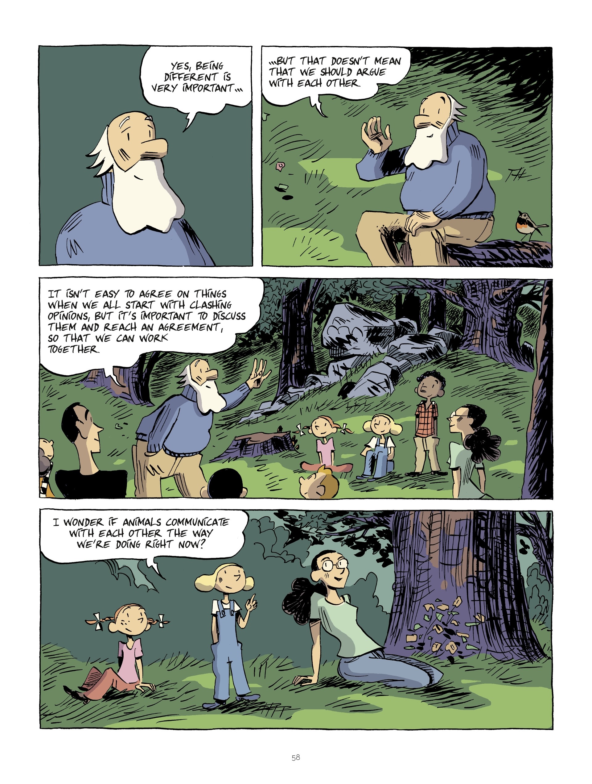 Read online Hubert Reeves Explains comic -  Issue #1 - 58
