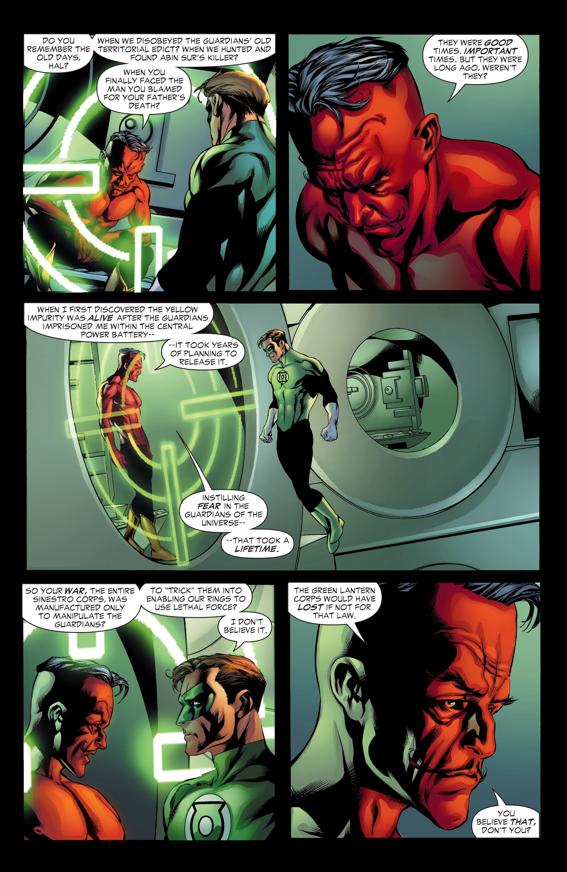 Read online Green Lantern by Geoff Johns comic -  Issue # TPB 4 (Part 1) - 11