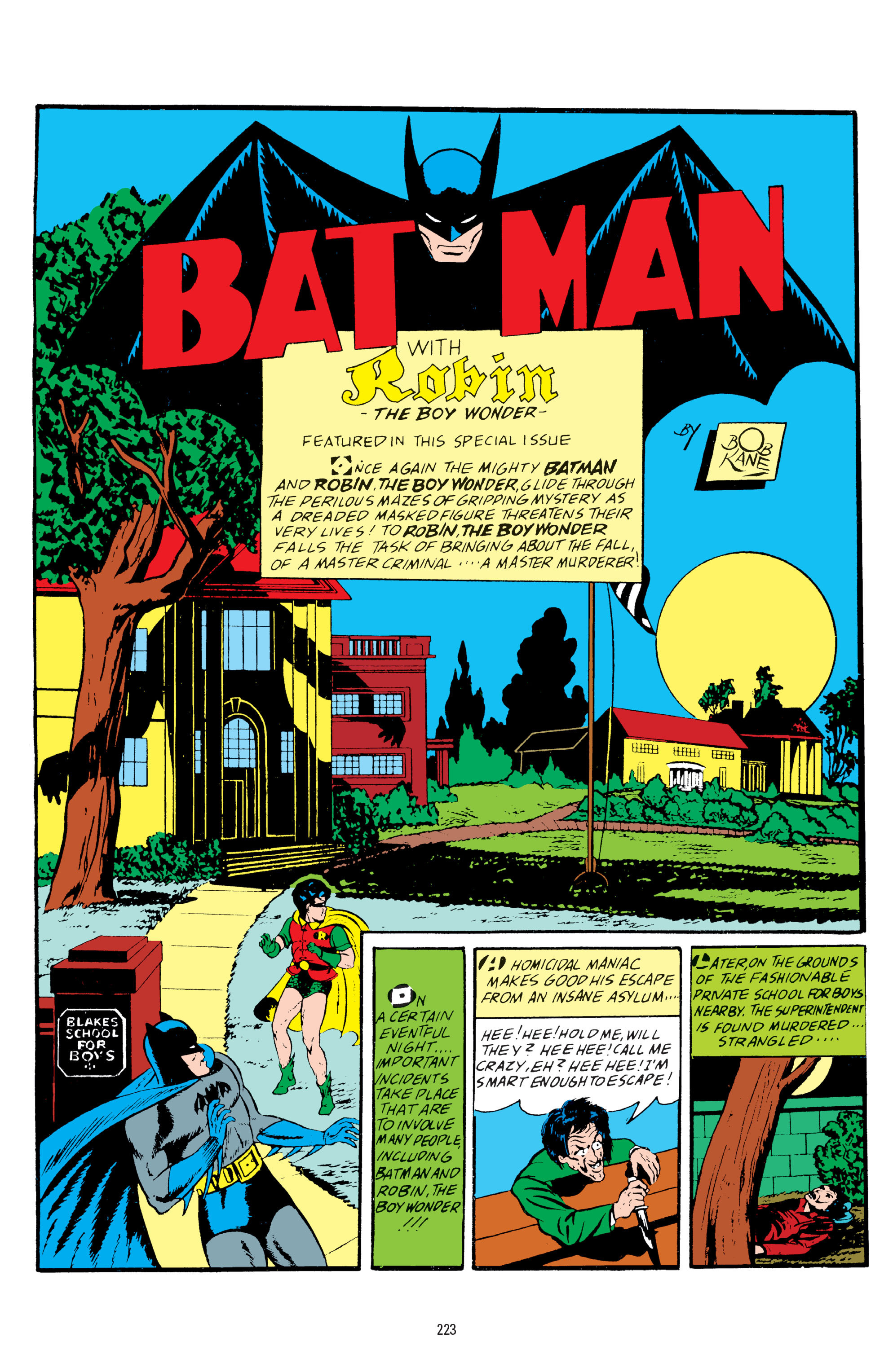 Read online Batman: The Golden Age Omnibus comic -  Issue # TPB 1 - 223