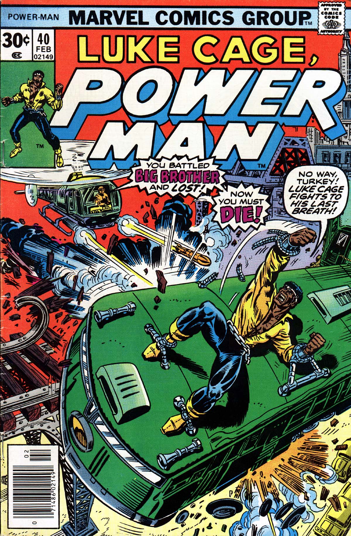 Read online Power Man comic -  Issue #40 - 1