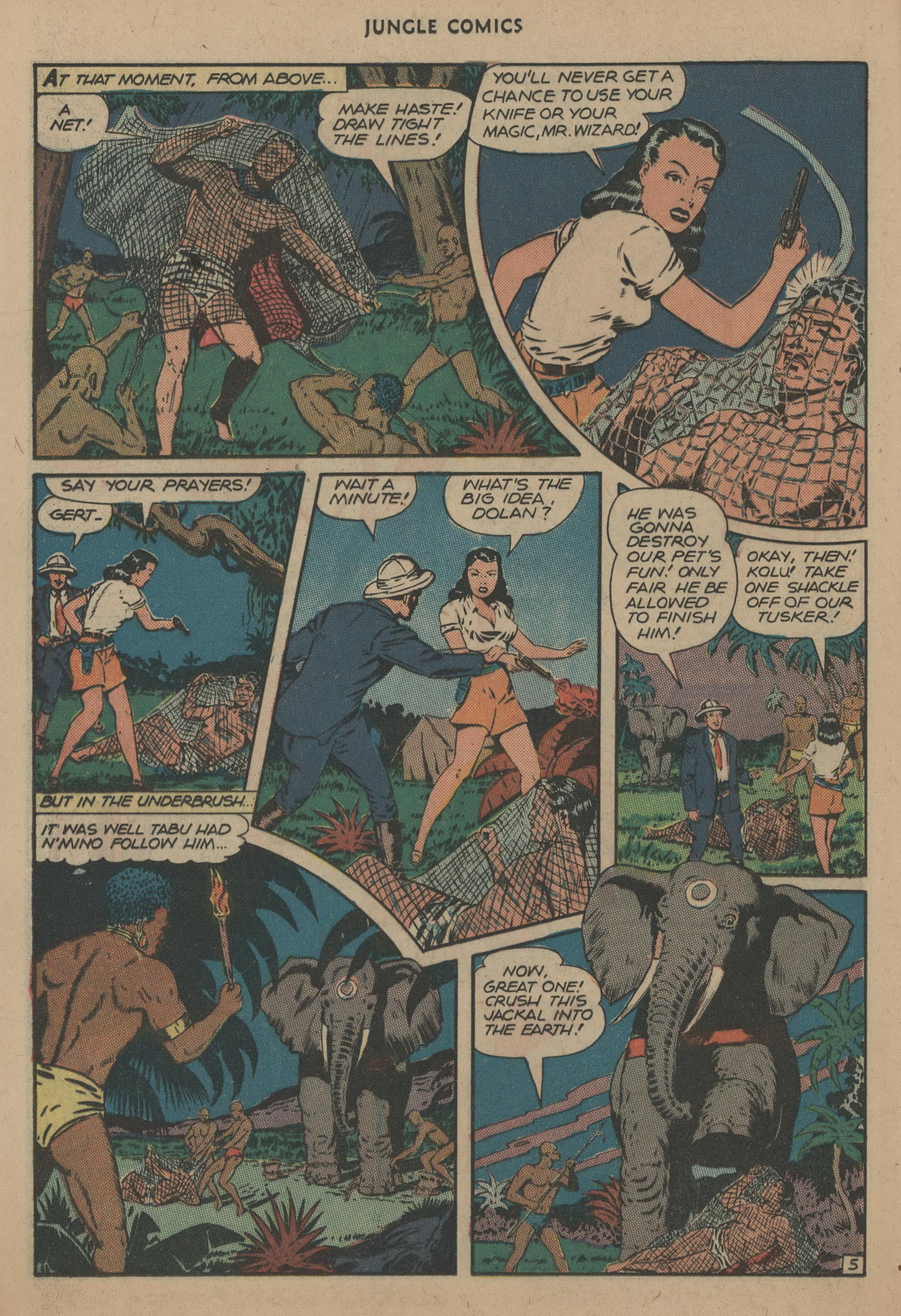 Read online Jungle Comics comic -  Issue #81 - 24