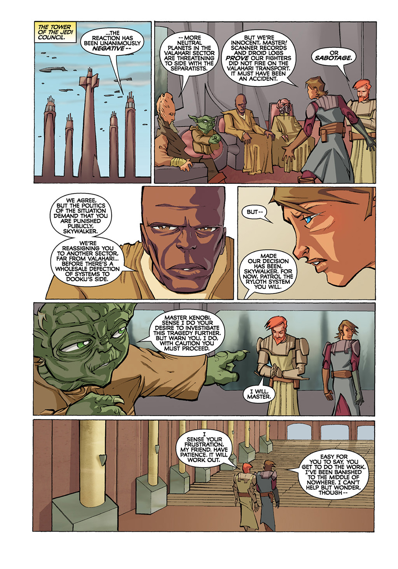 Read online Star Wars: The Clone Wars comic -  Issue #10 - 19