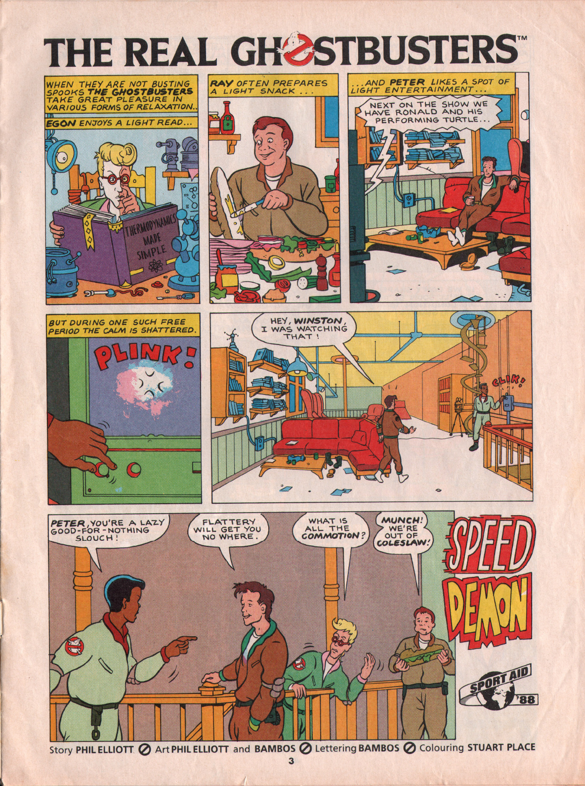 Read online The Real Ghostbusters comic -  Issue #13 - 3