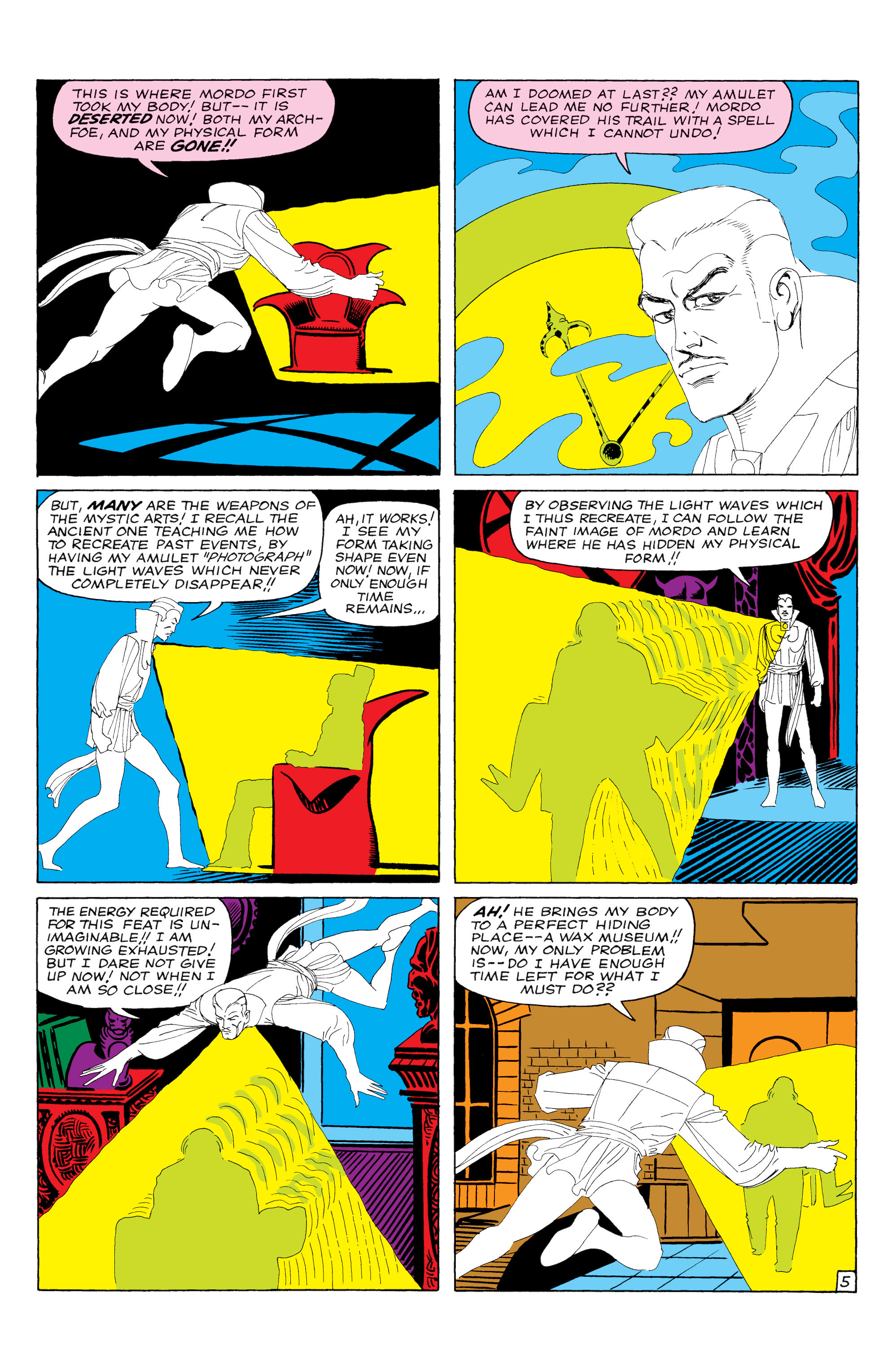 Read online Marvel Masterworks: Doctor Strange comic -  Issue # TPB 1 - 84