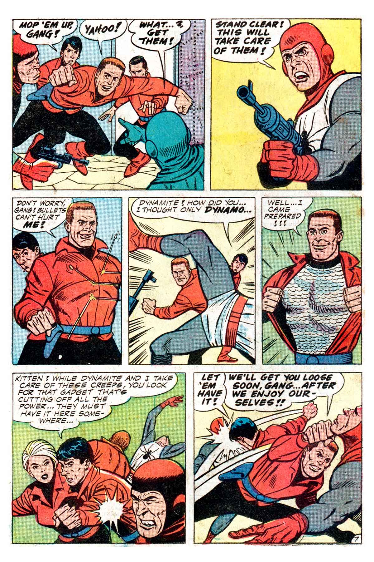 Read online T.H.U.N.D.E.R. Agents (1965) comic -  Issue #16 - 50