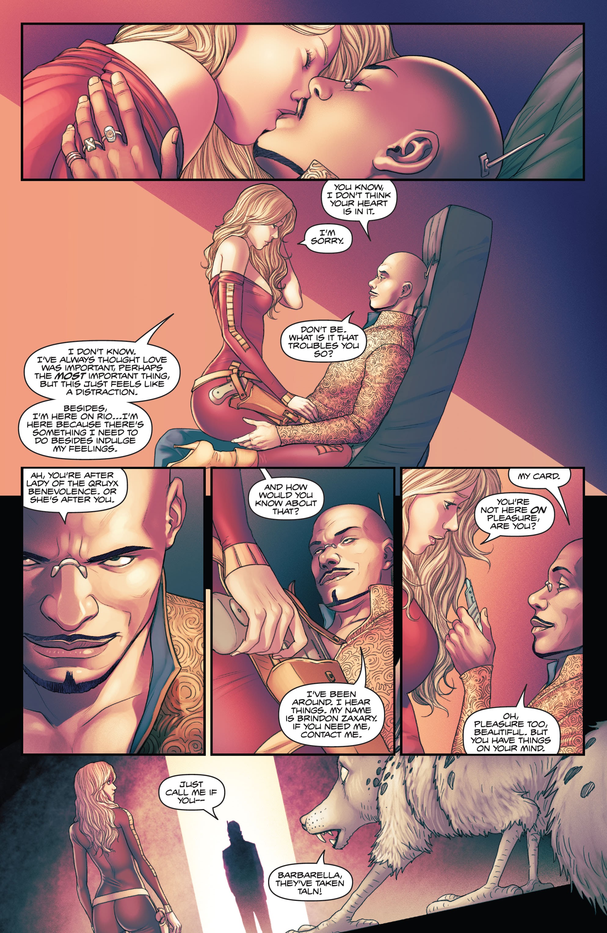 Read online Barbarella (2021) comic -  Issue #5 - 10