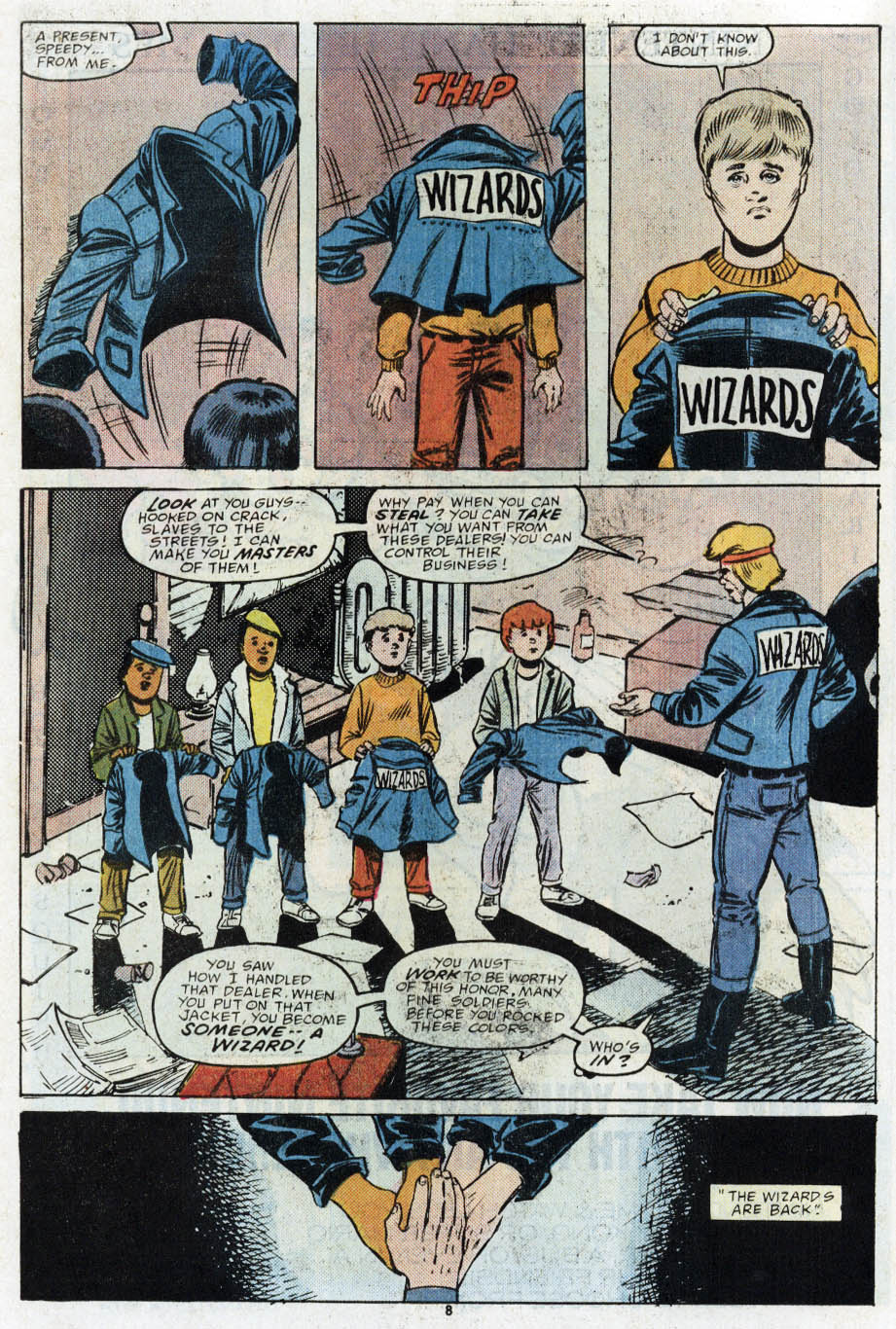 Read online Wolfpack (1988) comic -  Issue #10 - 7