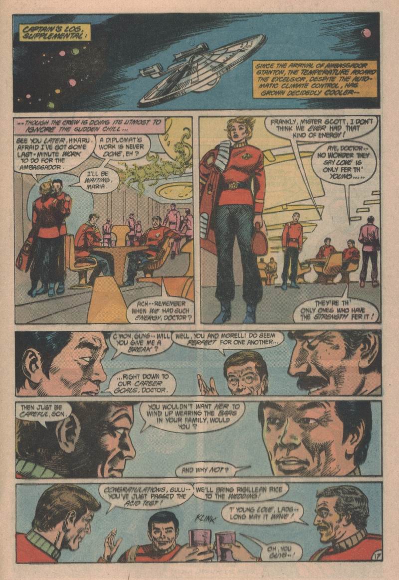 Read online Star Trek (1984) comic -  Issue #31 - 18