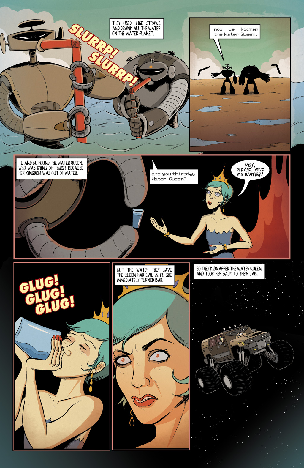 Read online Axe Cop: President of the World comic -  Issue #2 - 16