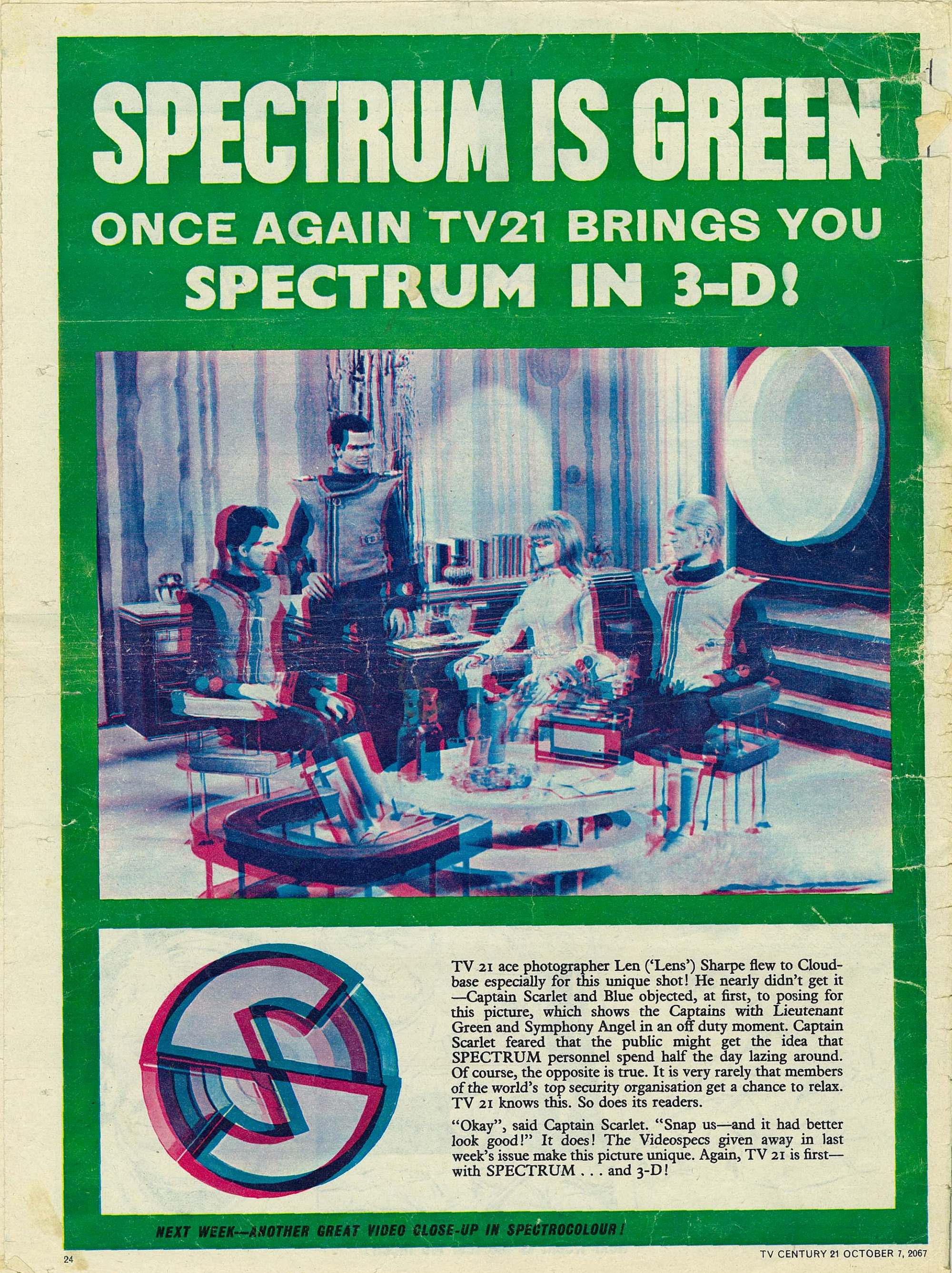 Read online TV Century 21 (TV 21) comic -  Issue #142 - 23