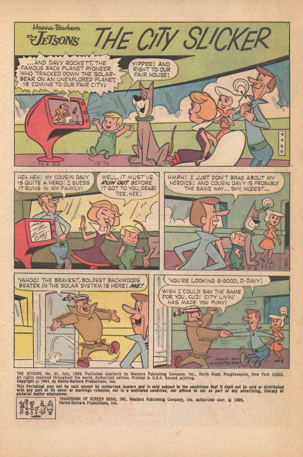 Read online The Jetsons (1963) comic -  Issue #31 - 3