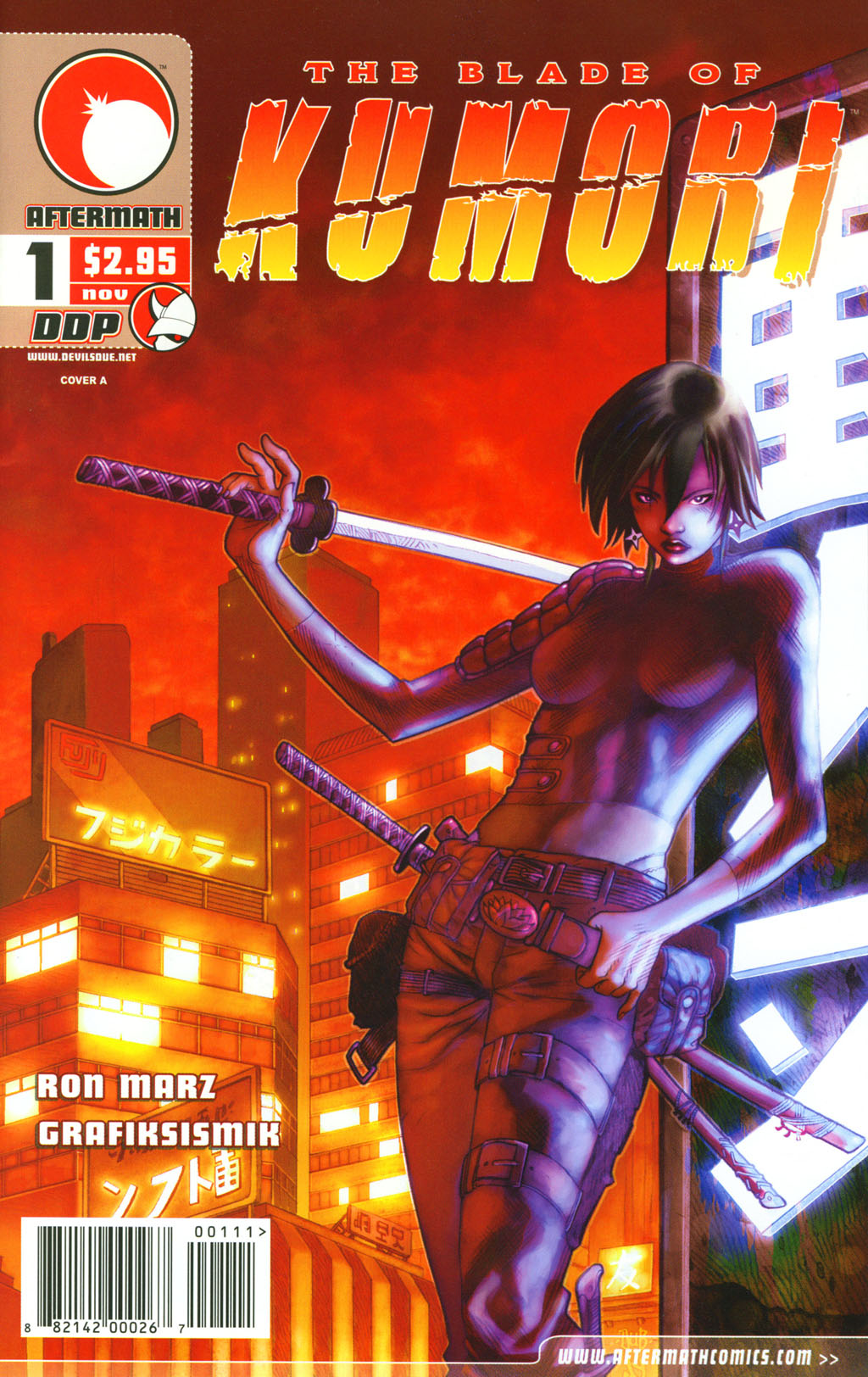 Read online The Blade of Kumori comic -  Issue #1 - 1