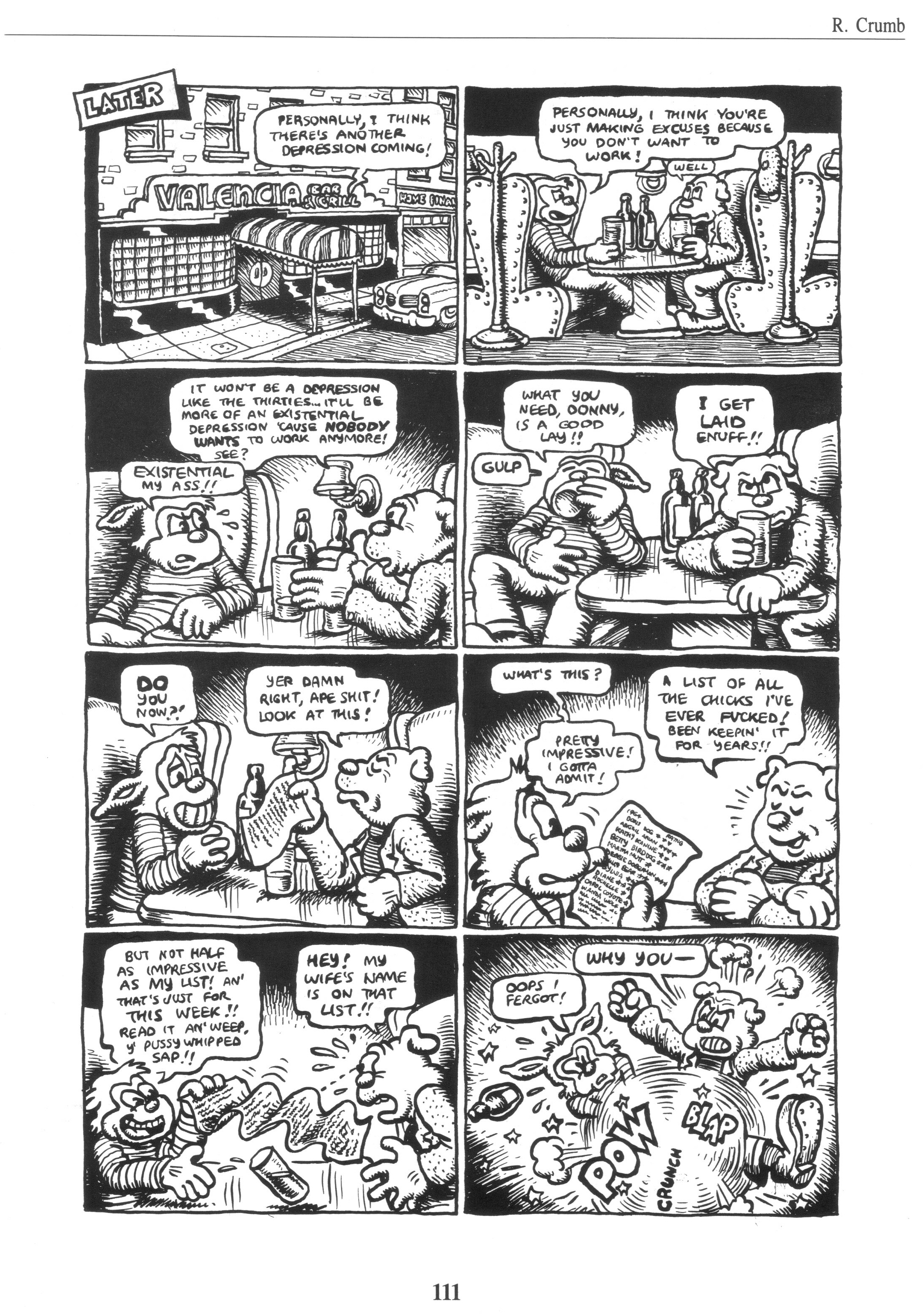 Read online The Complete Crumb Comics comic -  Issue # TPB 6 - 121