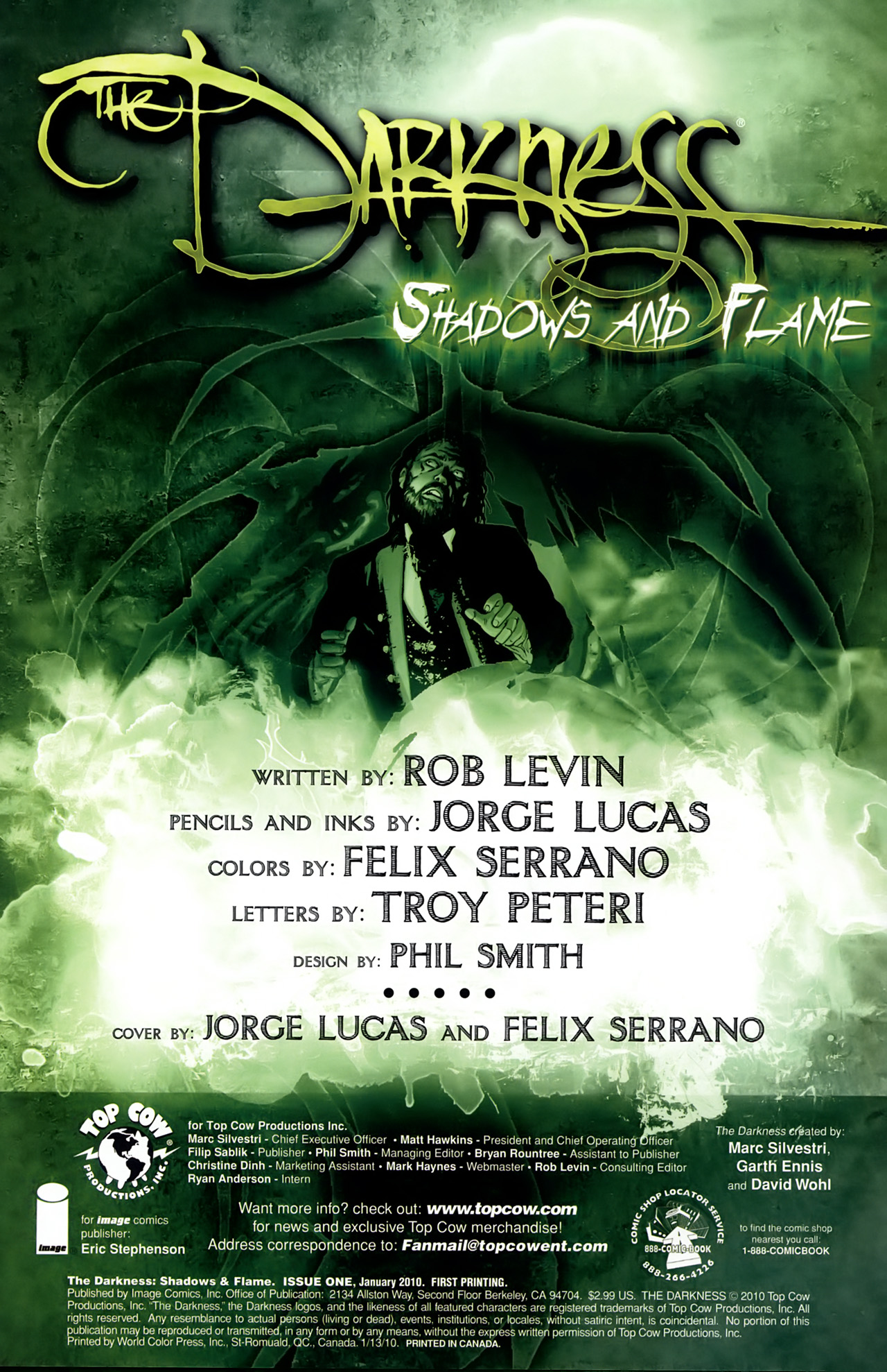 Read online The Darkness: Shadows & Flame comic -  Issue # Full - 2