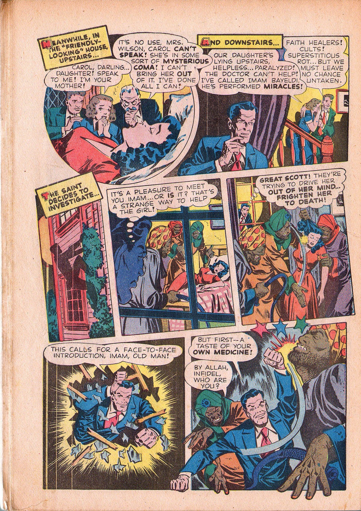 Read online The Saint (1947) comic -  Issue #5 - 46