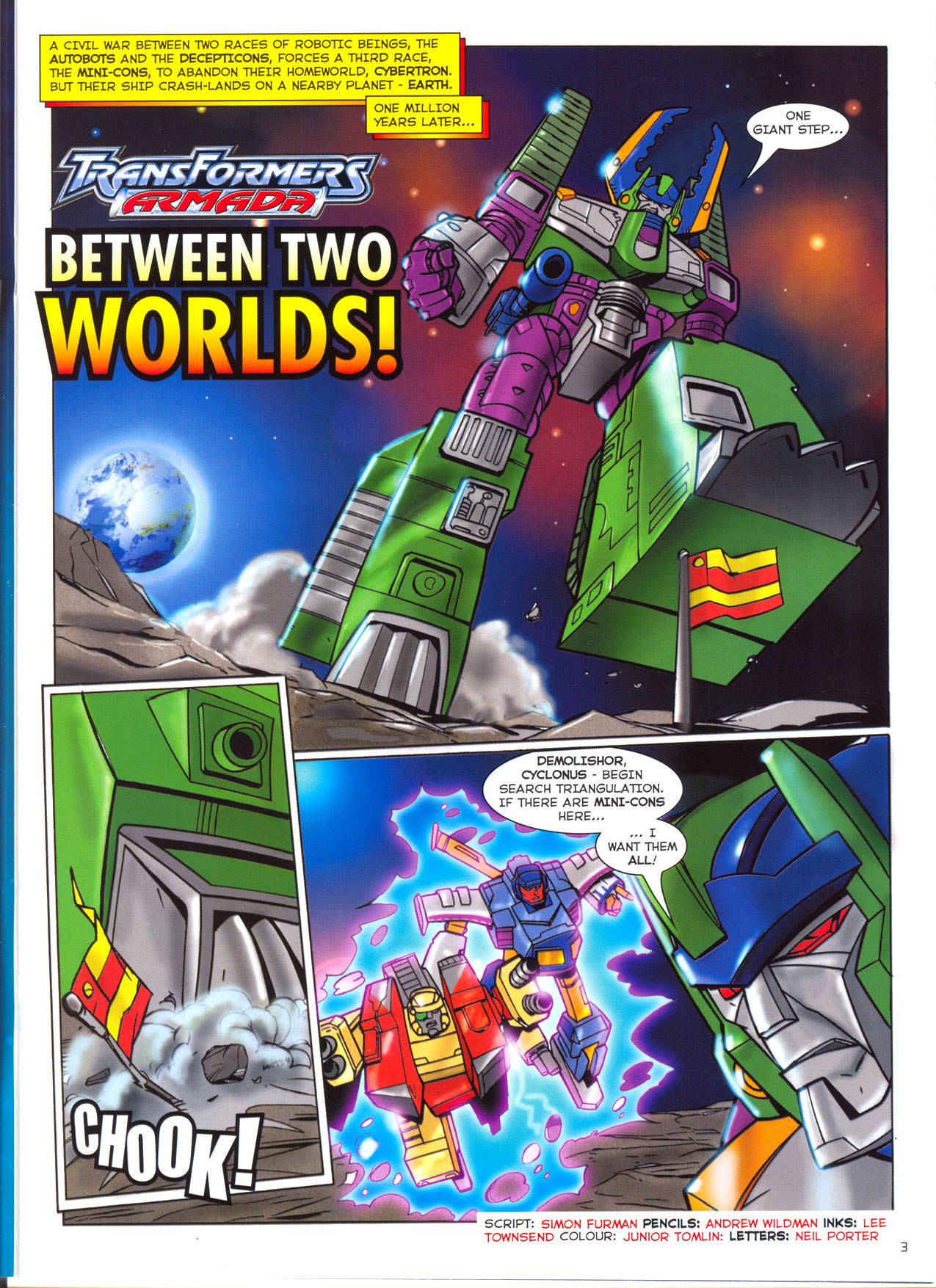 Read online Transformers: Armada (2003) comic -  Issue #6 - 2