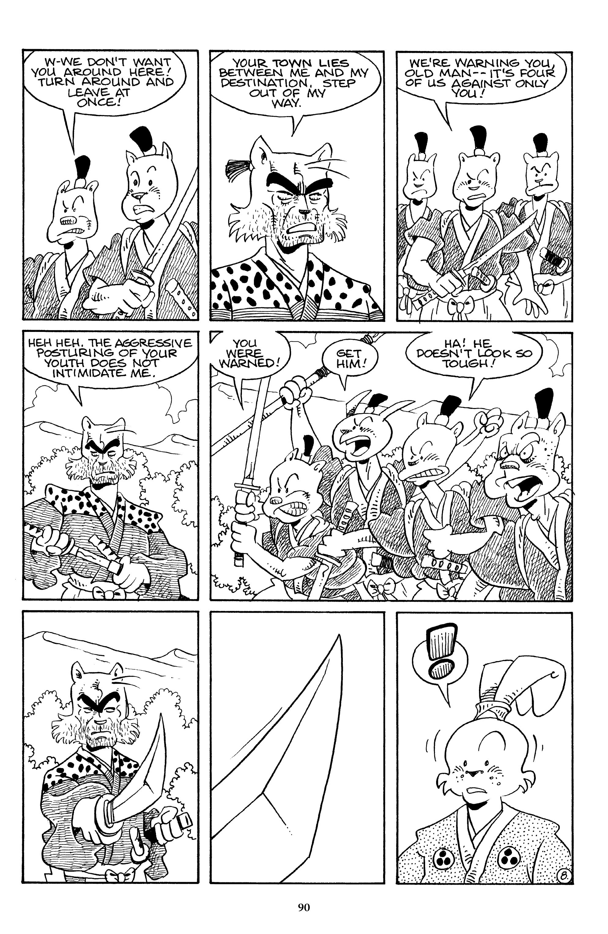 Read online The Usagi Yojimbo Saga comic -  Issue # TPB 4 - 89