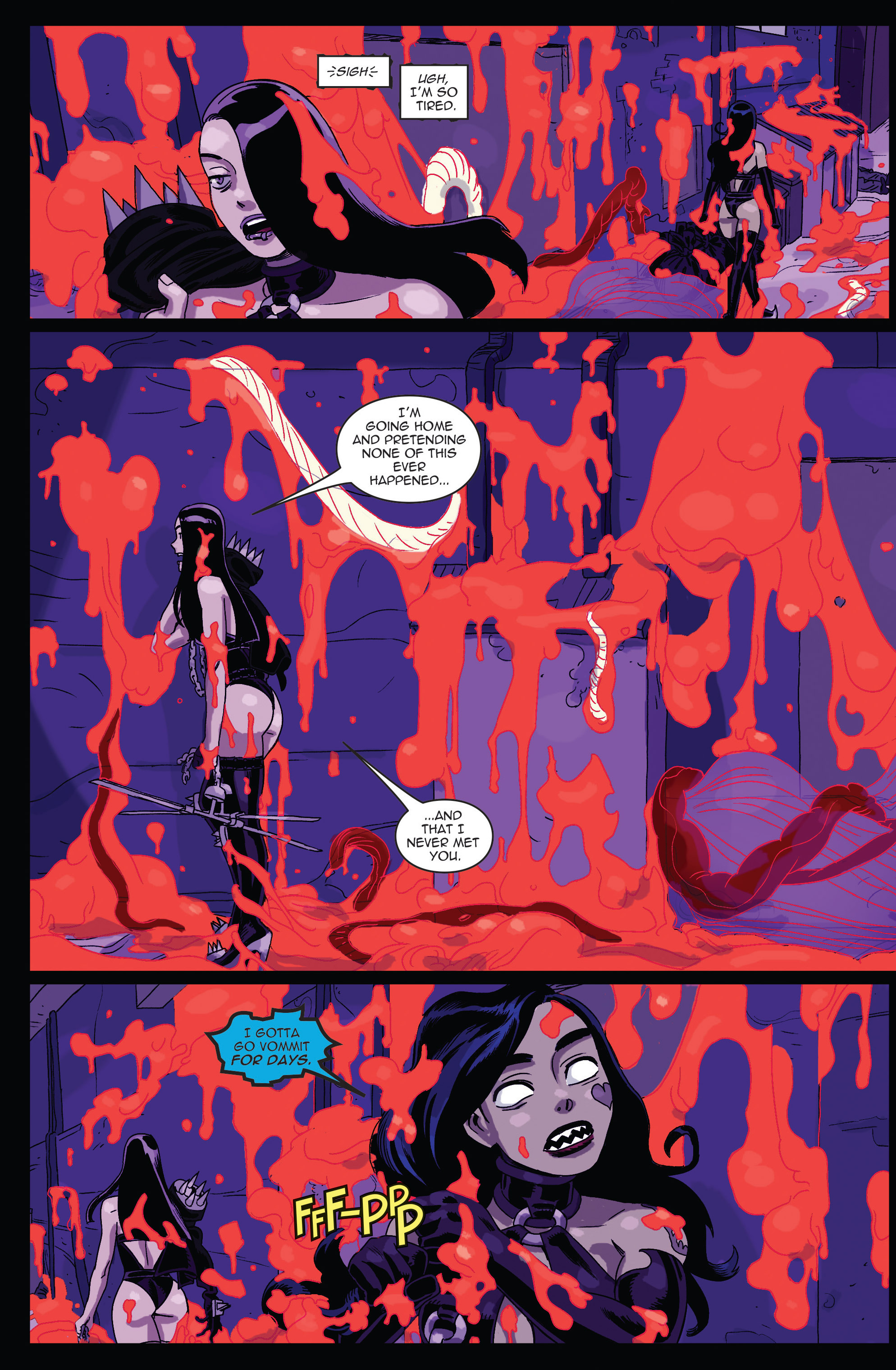 Read online Zombie Tramp vs: Vampblade comic -  Issue #3 - 28