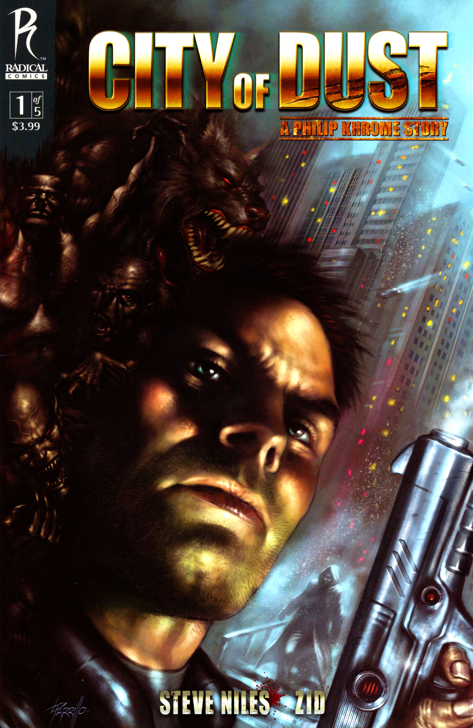 Read online City of Dust comic -  Issue #1 - 1