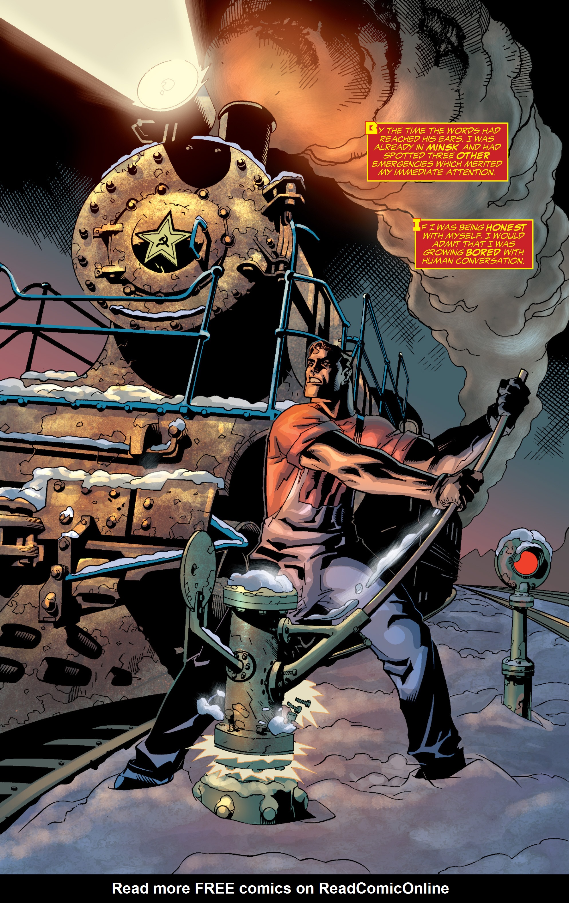 Read online Superman: Red Son comic -  Issue #2 - 18