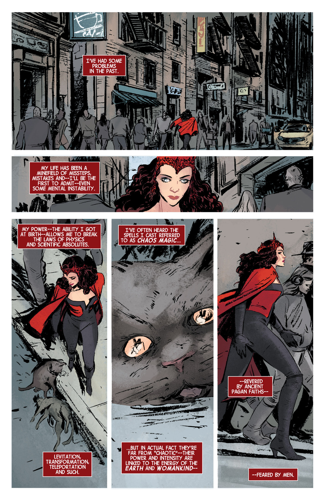 Read online Scarlet Witch (2016) comic Issue 1