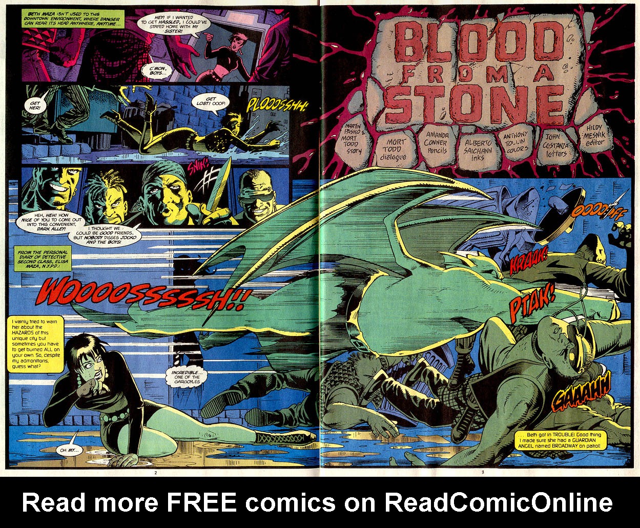 Read online Gargoyles (1995) comic -  Issue #4 - Blood From A Stone - 3