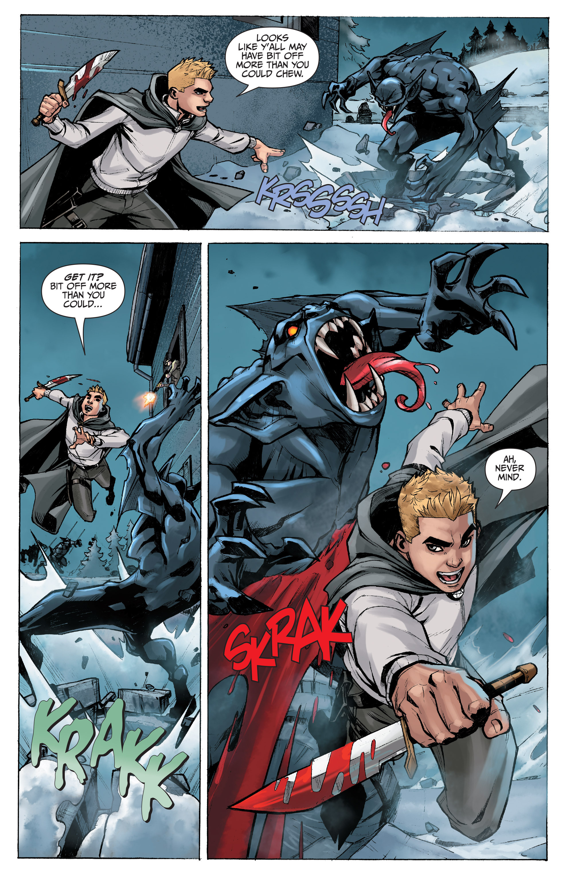 Read online Jim Butcher's The Dresden Files: War Cry comic -  Issue #1 - 24