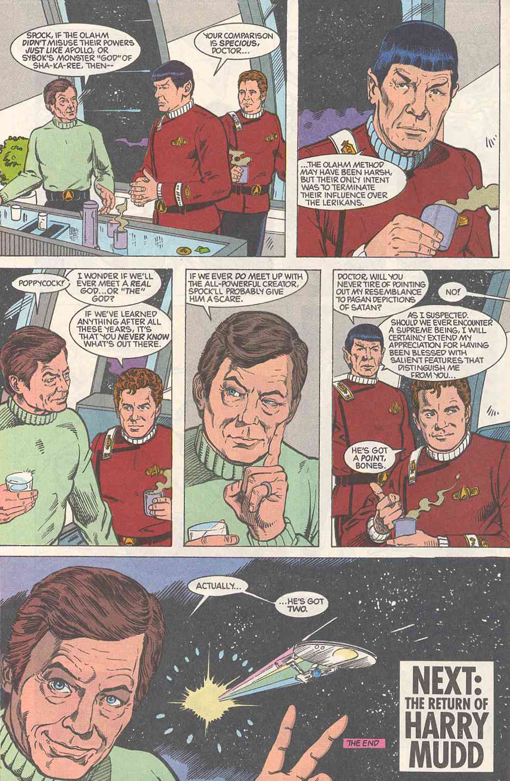 Read online Star Trek (1989) comic -  Issue #21 - 25