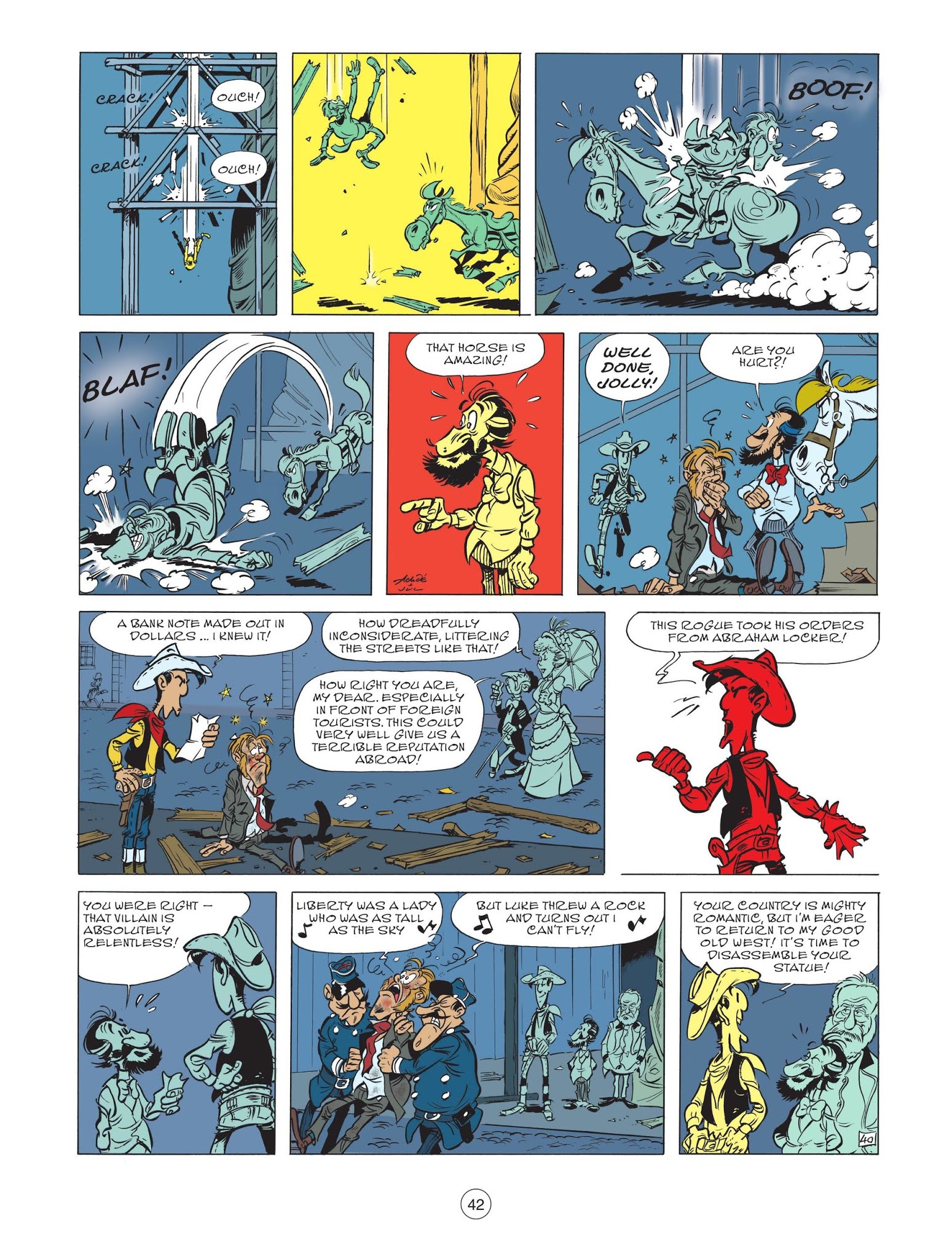 Read online A Lucky Luke Adventure comic -  Issue #71 - 44