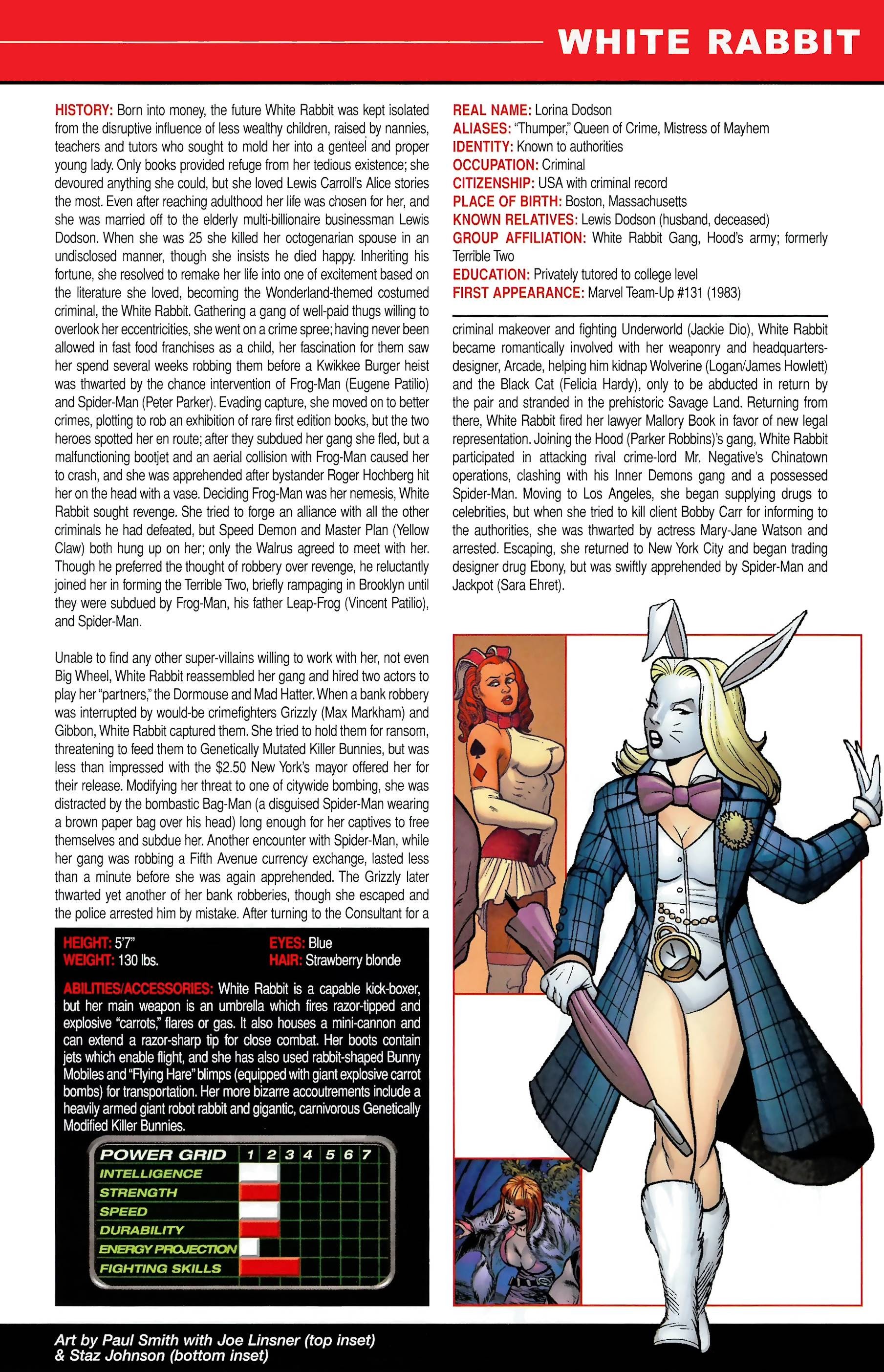 Read online Official Handbook of the Marvel Universe A to Z comic -  Issue # TPB 13 (Part 1) - 87