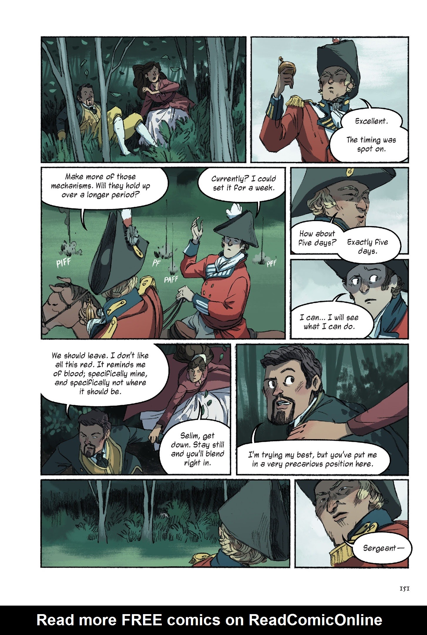Read online Delilah Dirk and the King's Shilling comic -  Issue # TPB (Part 2) - 50
